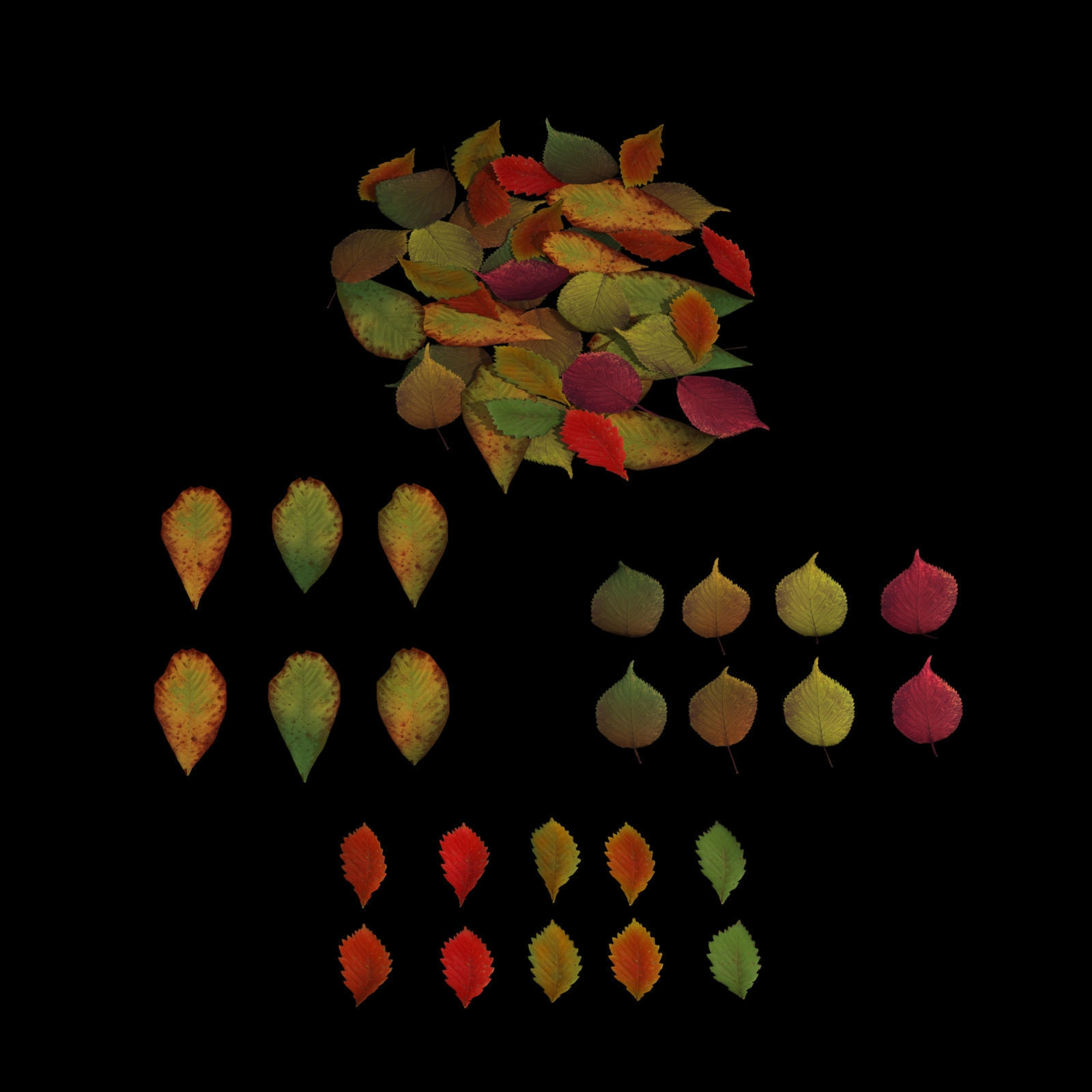 Autumn Decor Bundle 2 - OBJ by N/A