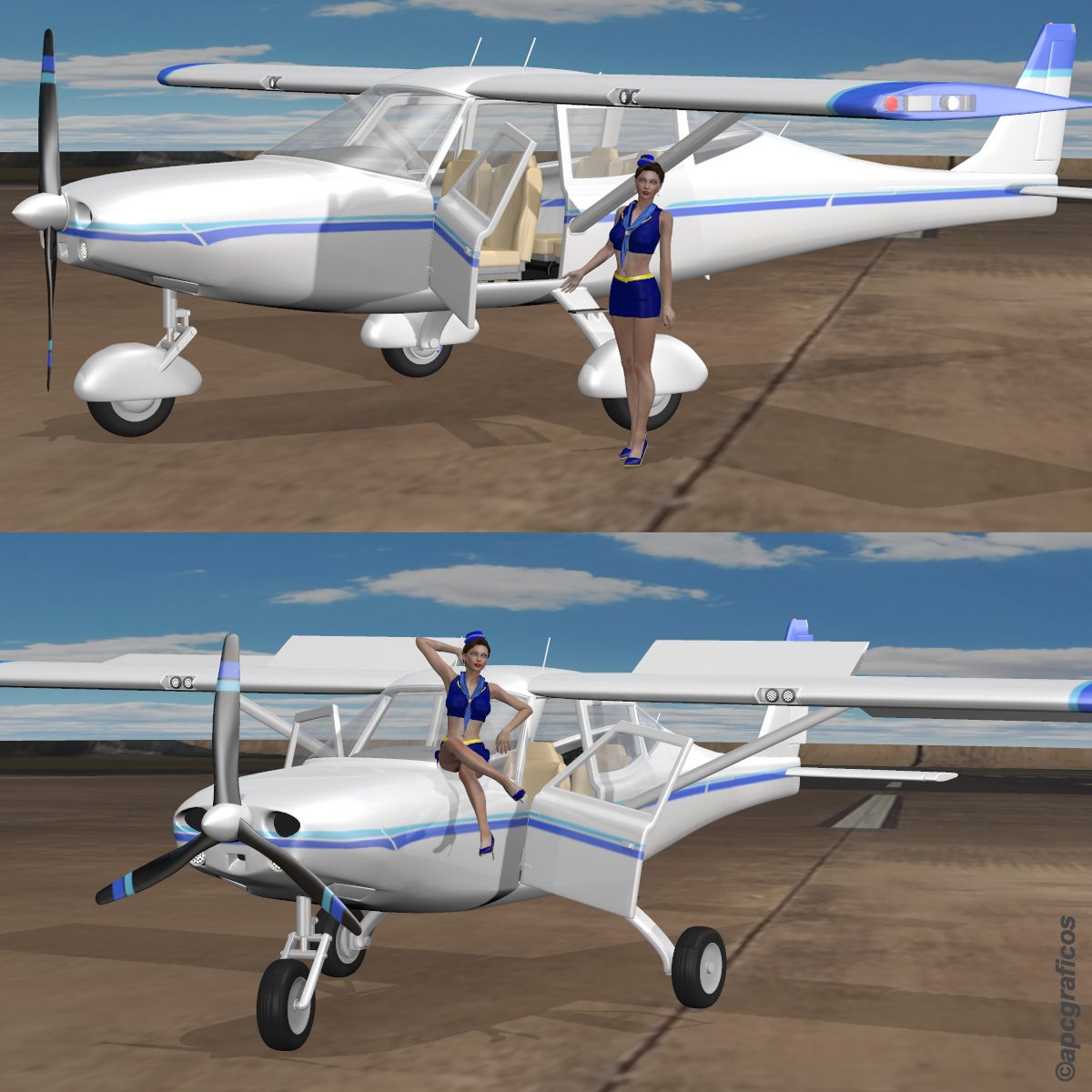 Light Plane by N/A