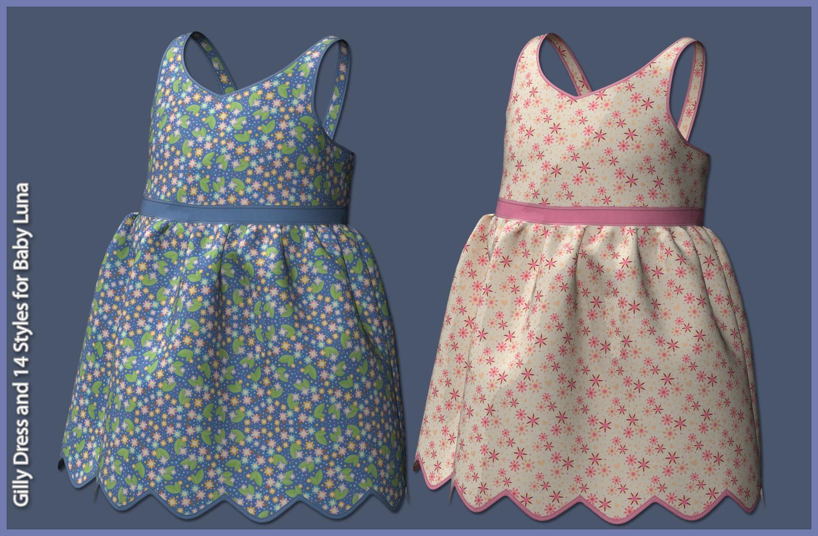 Gilly Dress and 14 Styles for Baby Luna by N/A