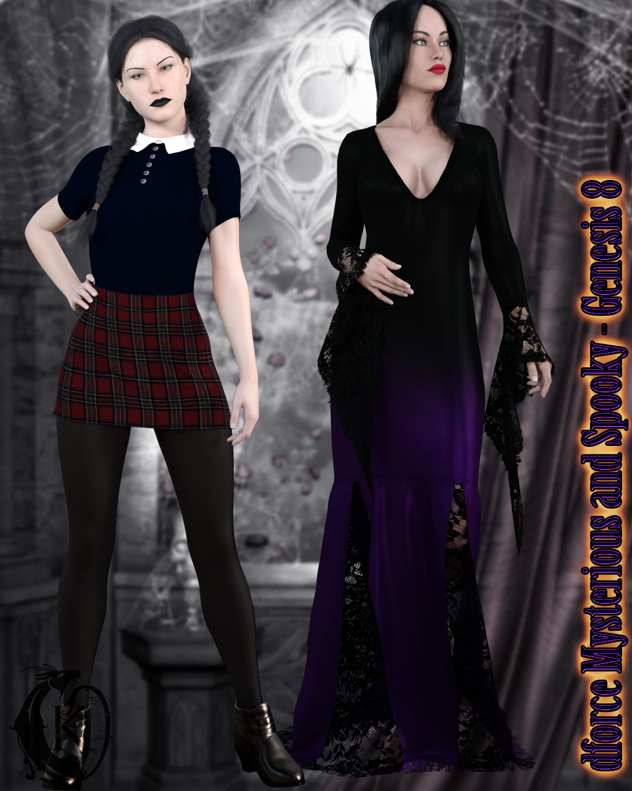 dforce - Mysterious and Spooky - Genesis 8 by N/A