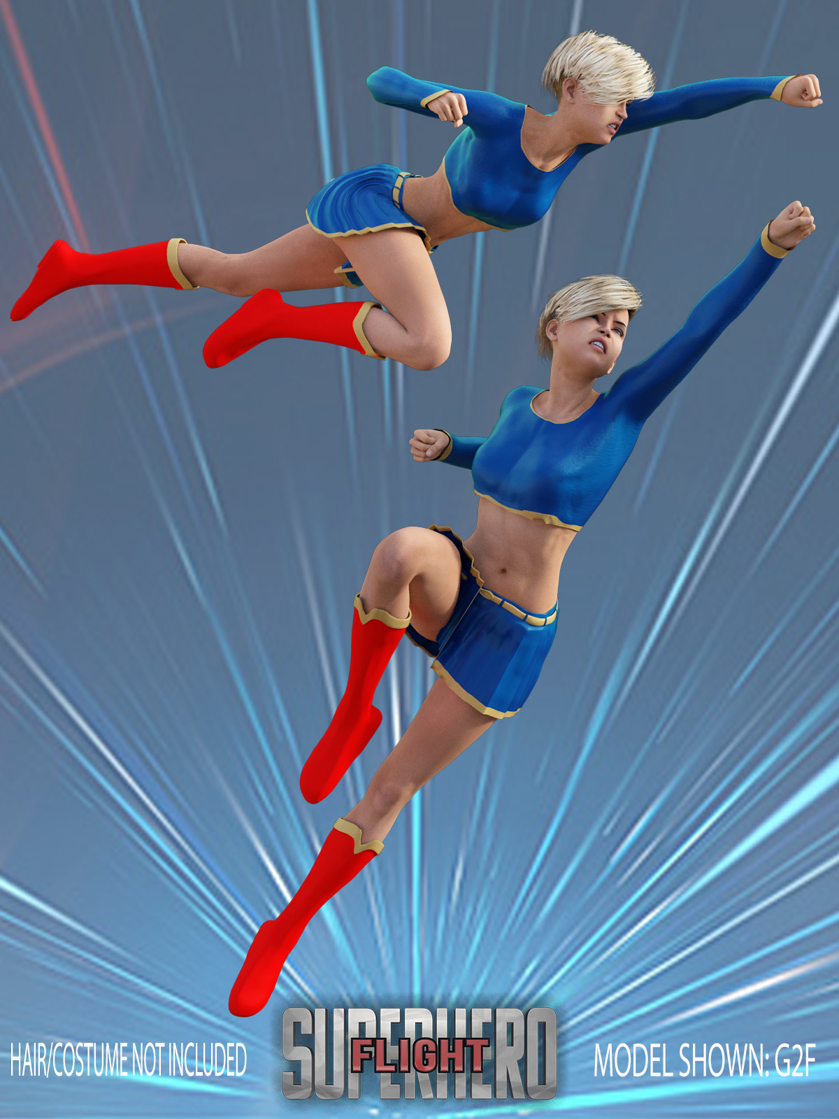 SuperHero Flight for G2F and G3F Volume 7 by N/A