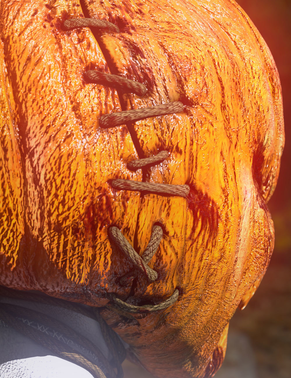 Smashed Pumpkin for Genesis 8 Female by N/A