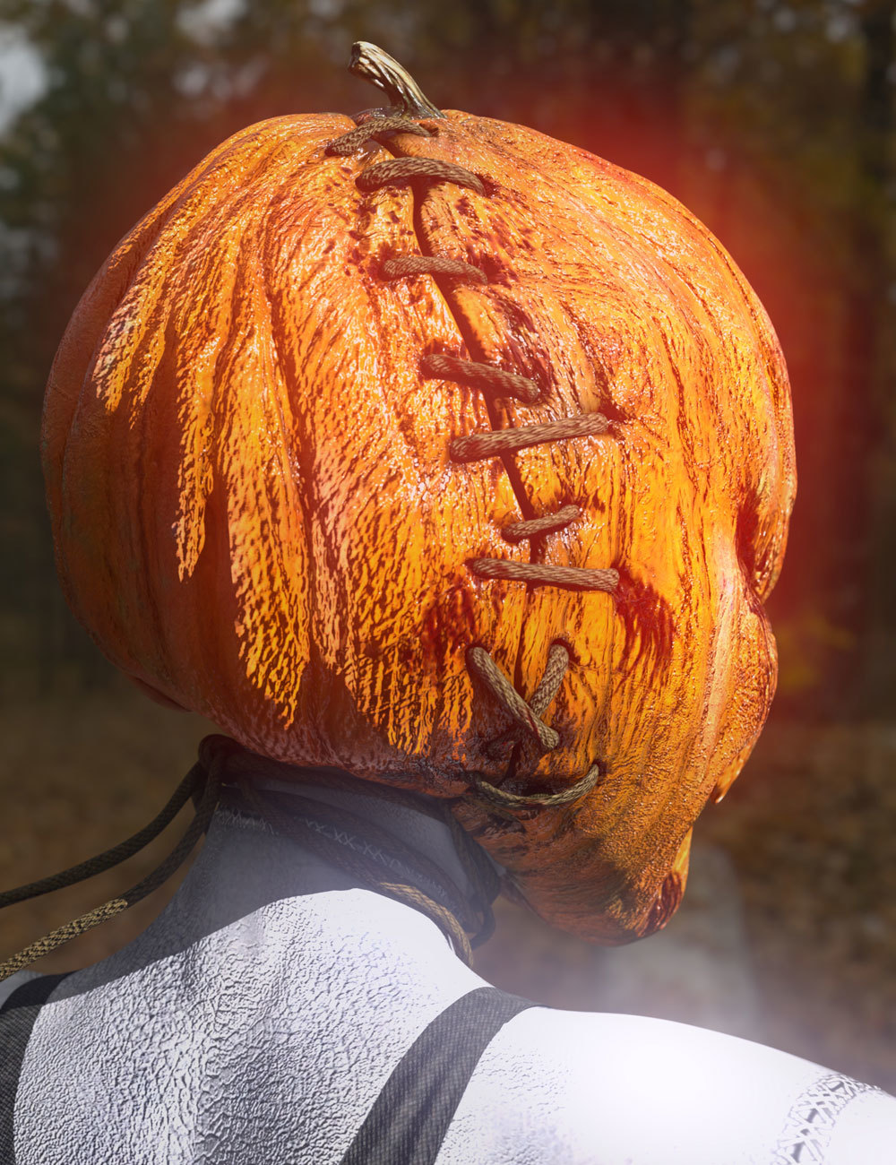 Smashed Pumpkin for Genesis 8 Female by N/A