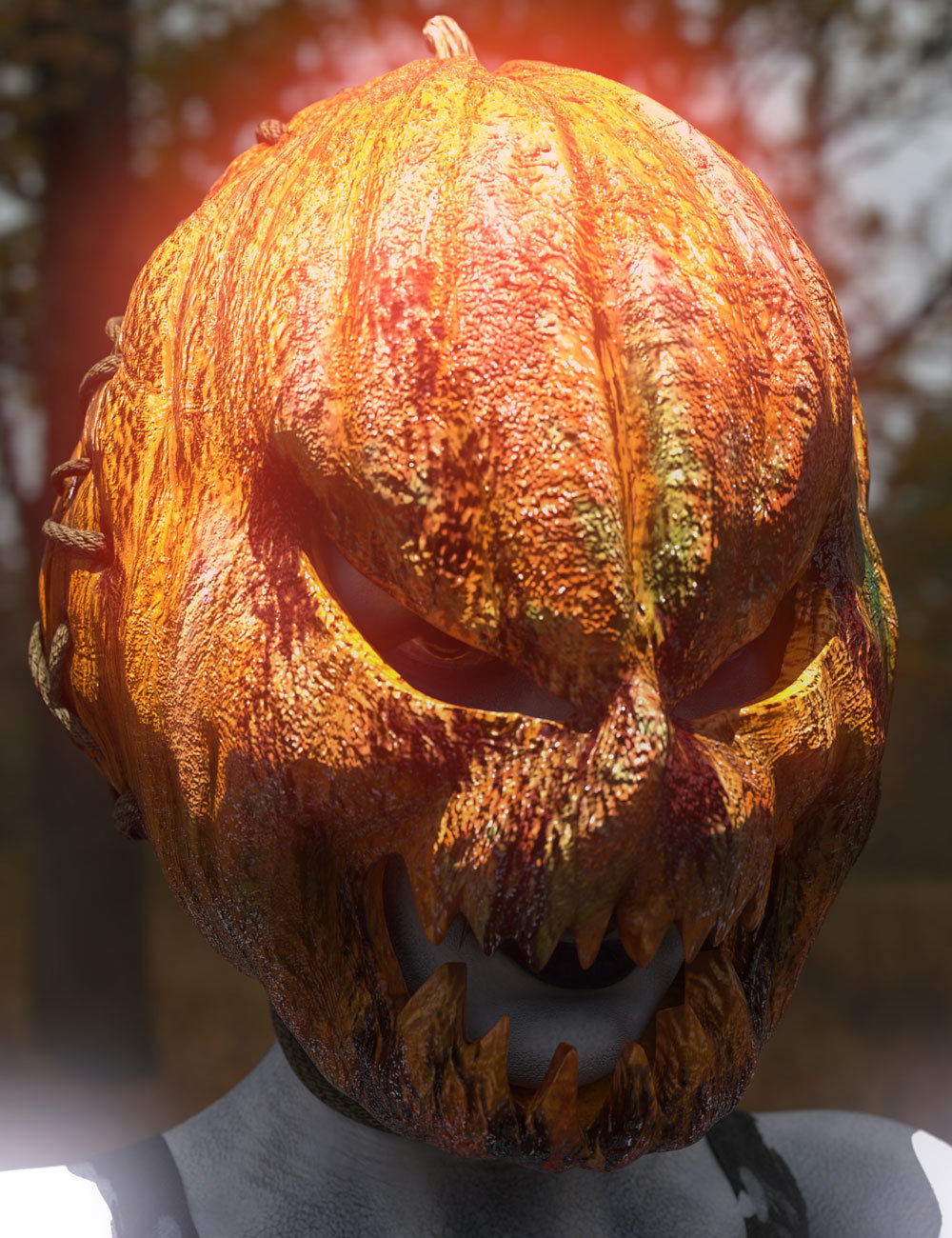 Smashed Pumpkin for Genesis 8 Female by N/A