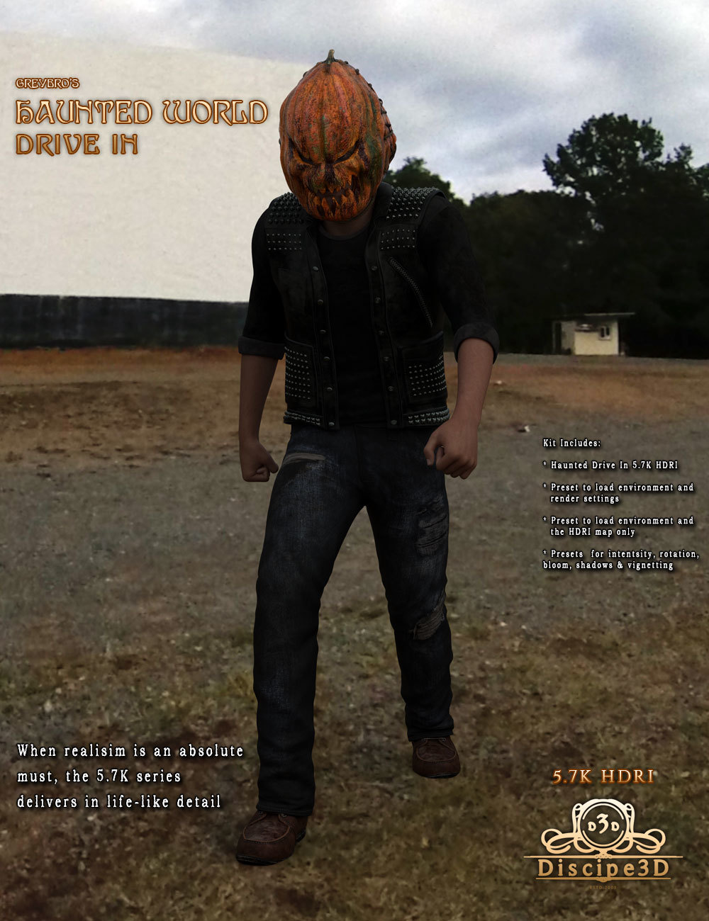 Greybro's Haunted World - Drive In HDRI by N/A