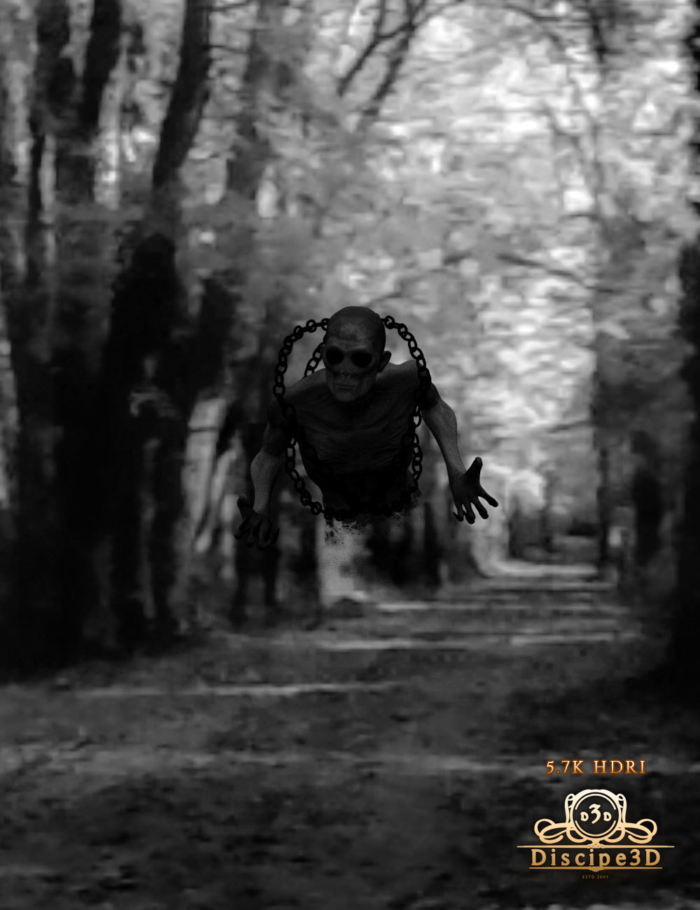 Greybro's Haunted World - Haunted Park HDRI by N/A
