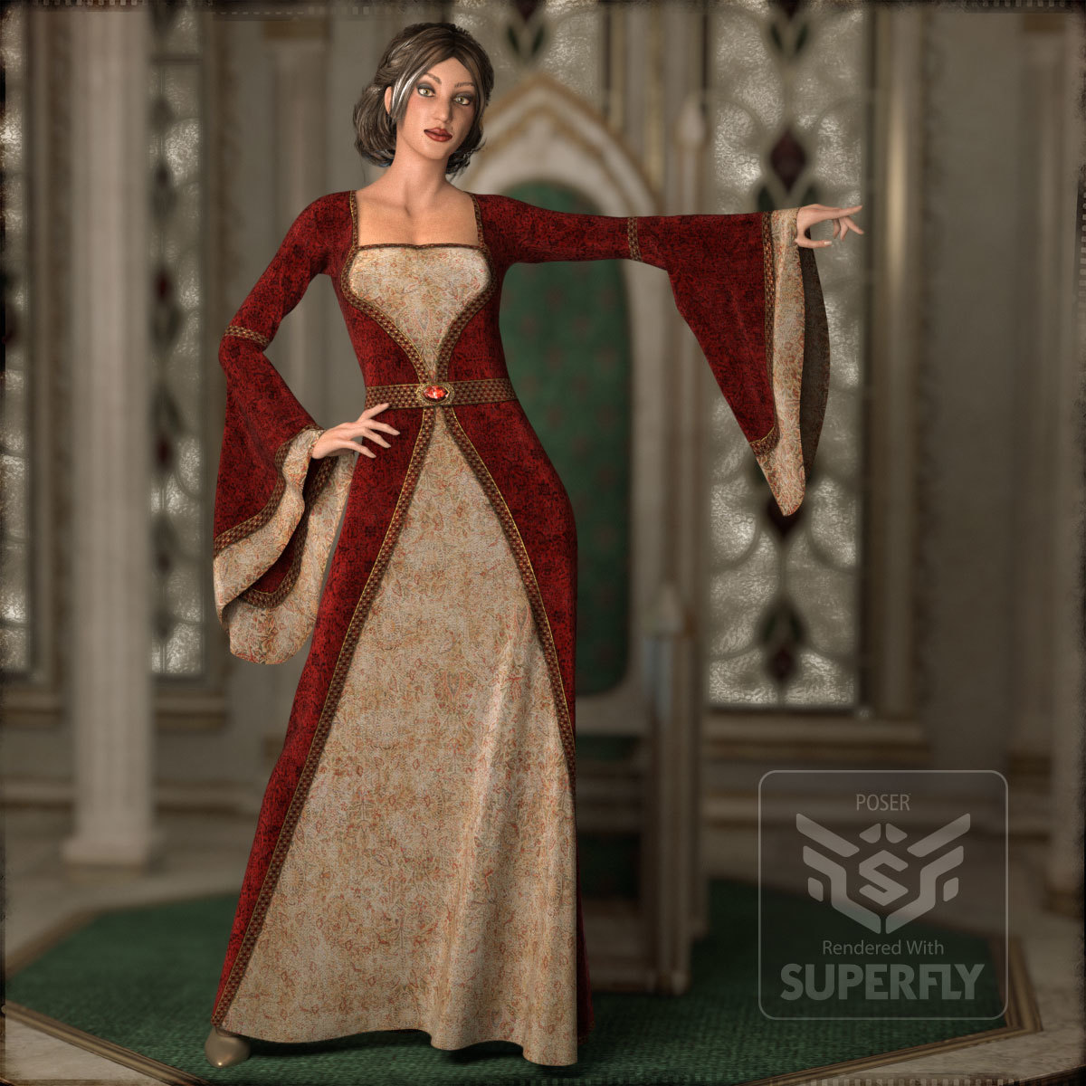 Dreamy Medieval Gowns for La Femme by N/A