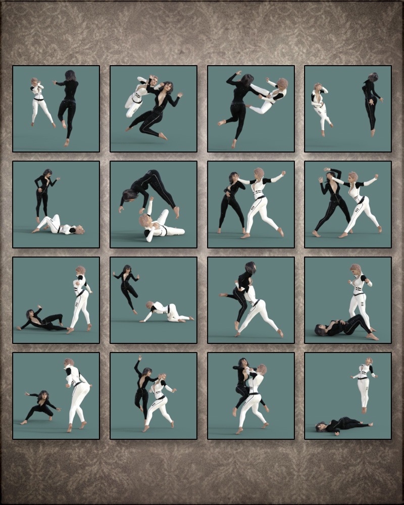 Darkness & Light Poses for G8F by N/A