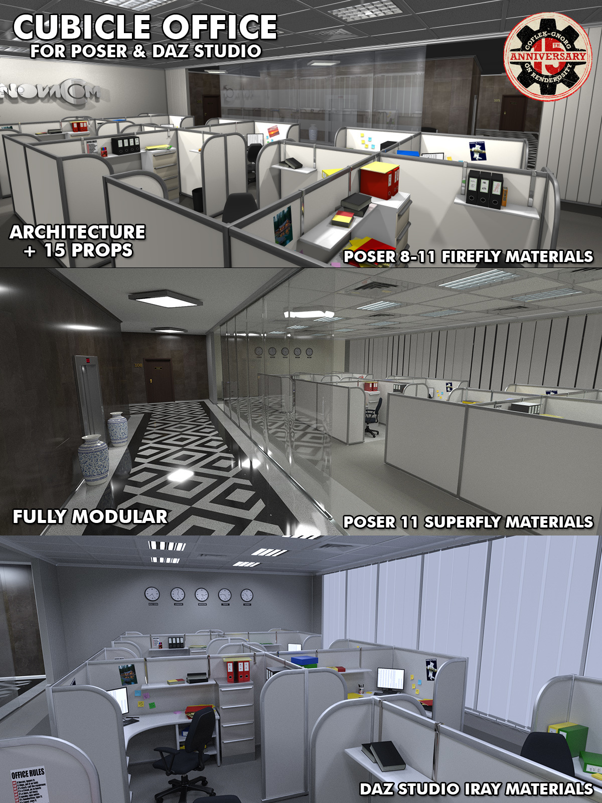 Cubicle Office by N/A
