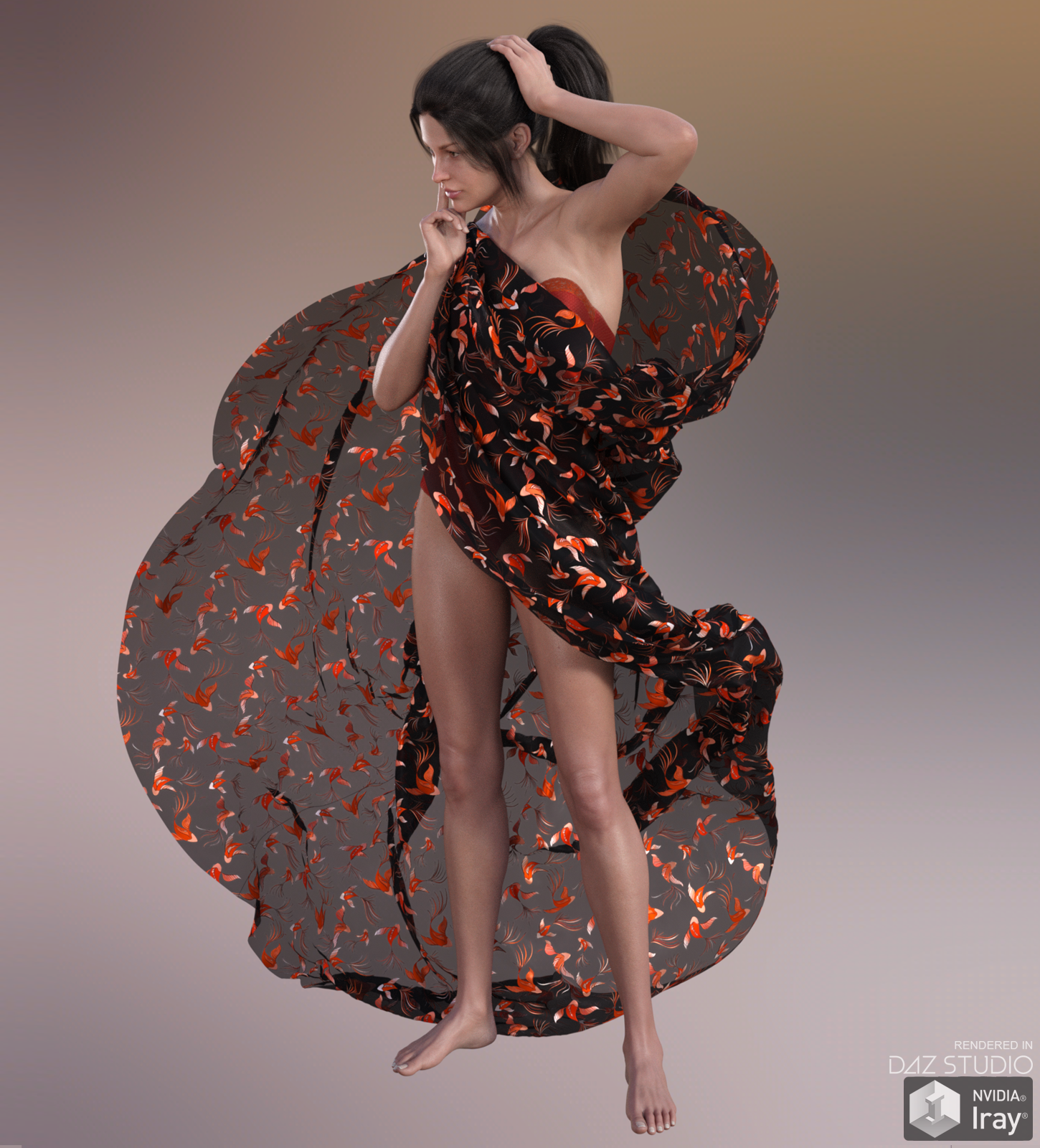 Daz Iray - Chinese Silks by N/A