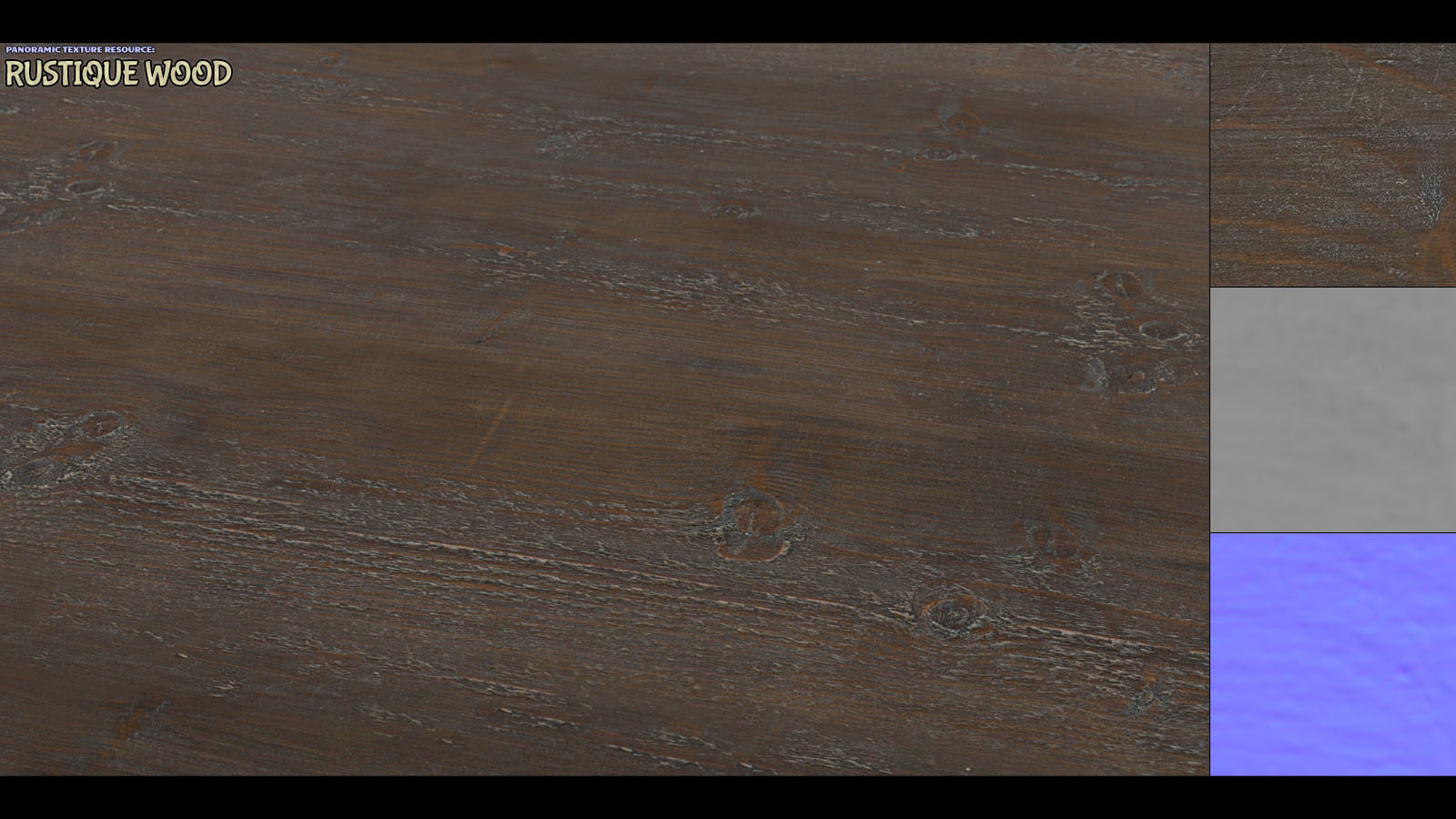 Panoramic Texture Resource: Rustique Wood by N/A