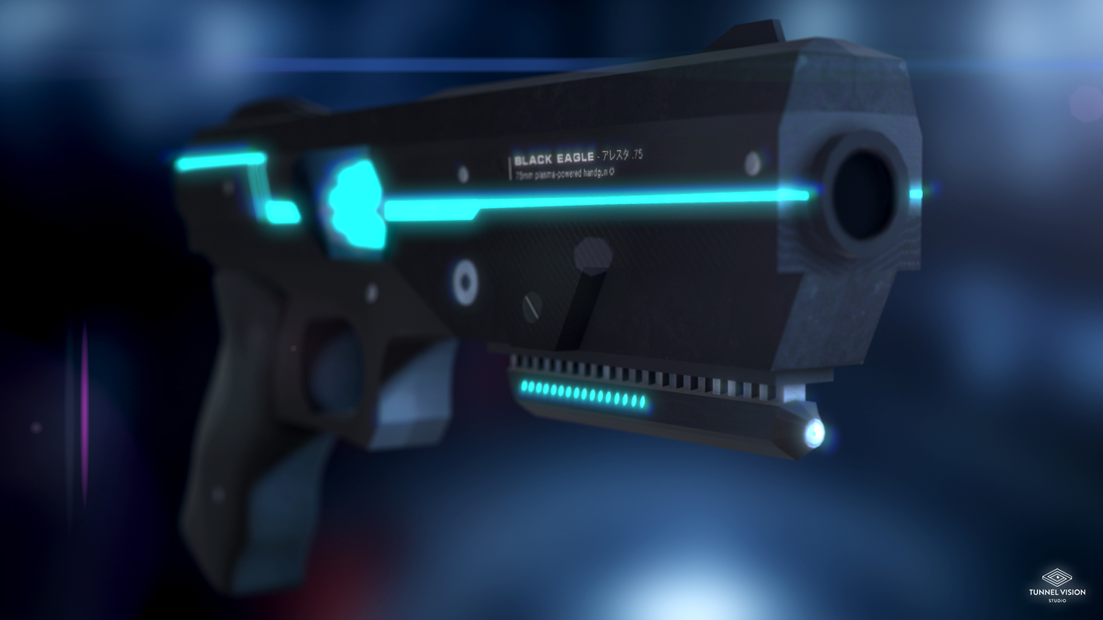 Sci-Fi Gun Black Eagle - Extended License by N/A