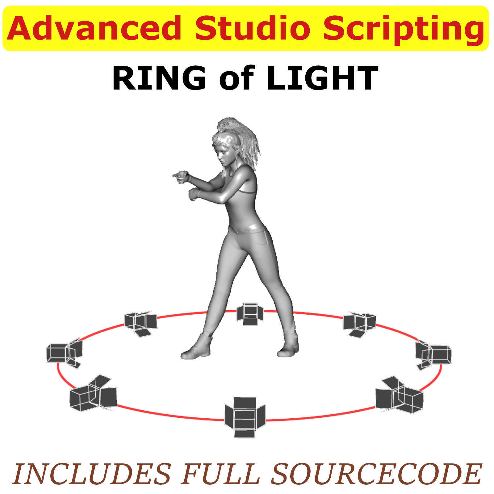 ADVANCED STUDIO SCRIPTING, Adding Lights To Scene in Daz Studio by N/A