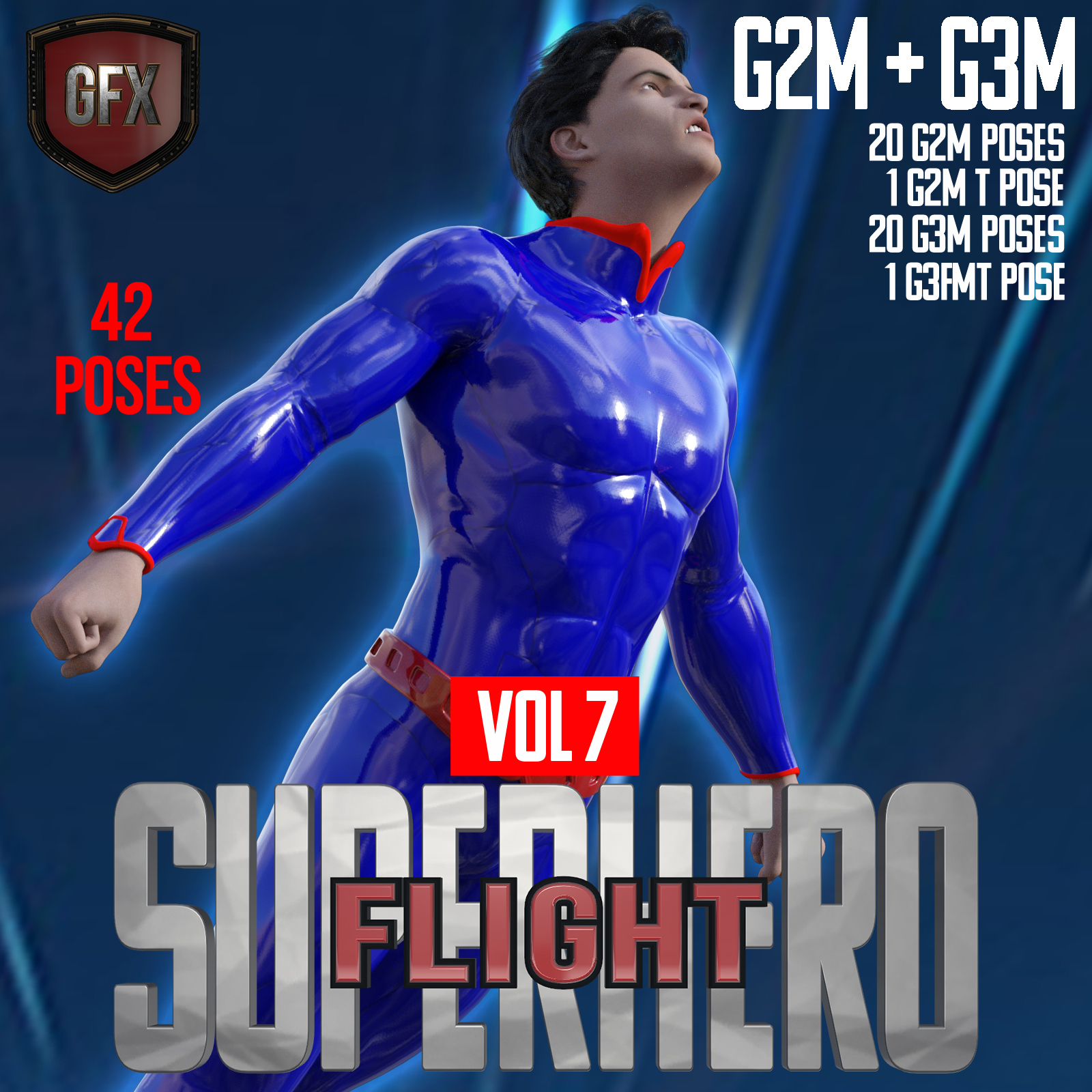 SuperHero Flight for G2M and G3M Volume 7 by N/A