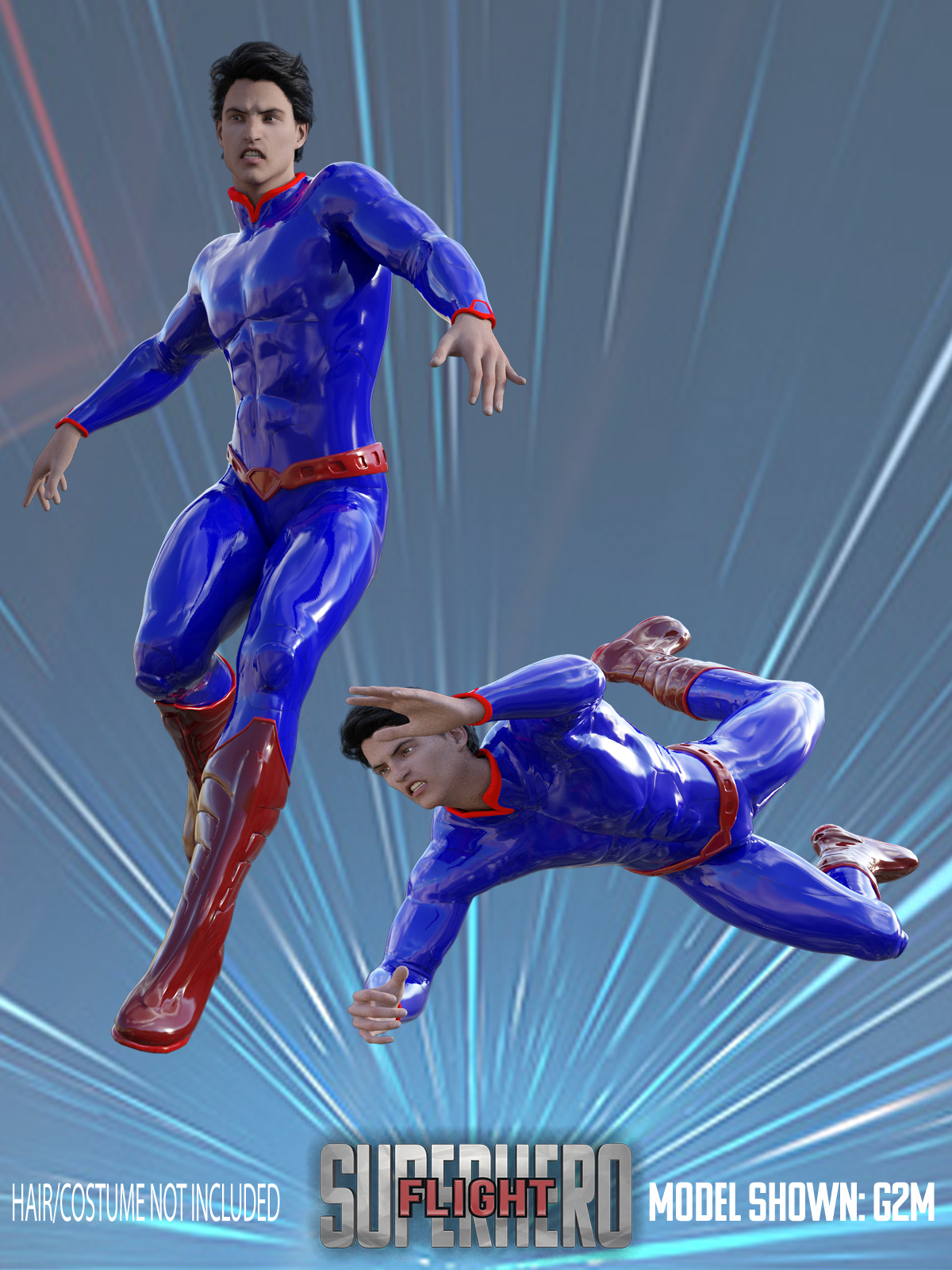 SuperHero Flight for G2M and G3M Volume 7 by N/A