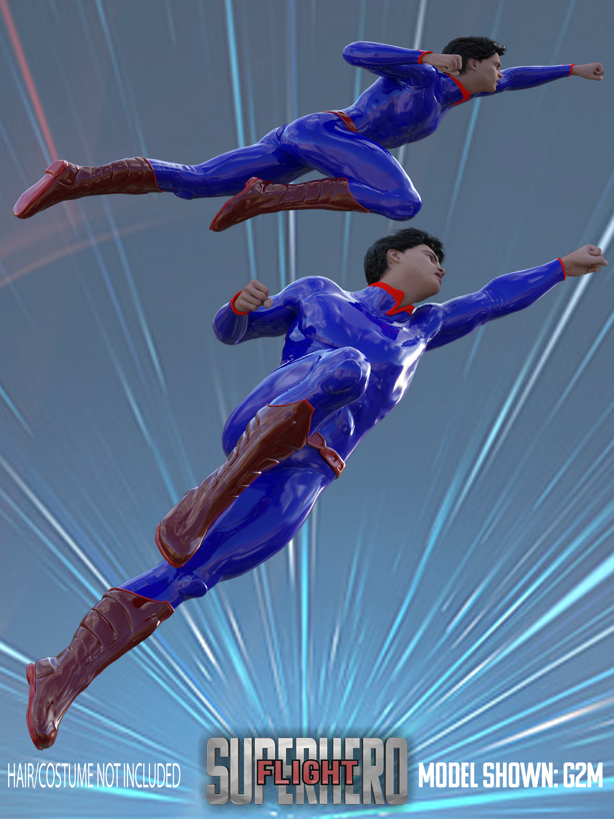 SuperHero Flight for G2M and G3M Volume 7 by N/A