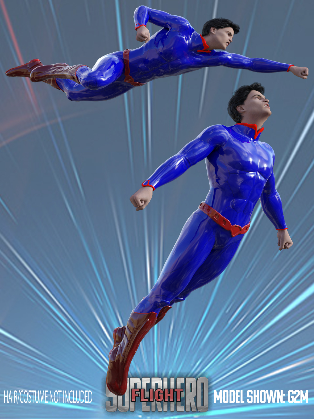 SuperHero Flight for G2M and G3M Volume 7 by N/A