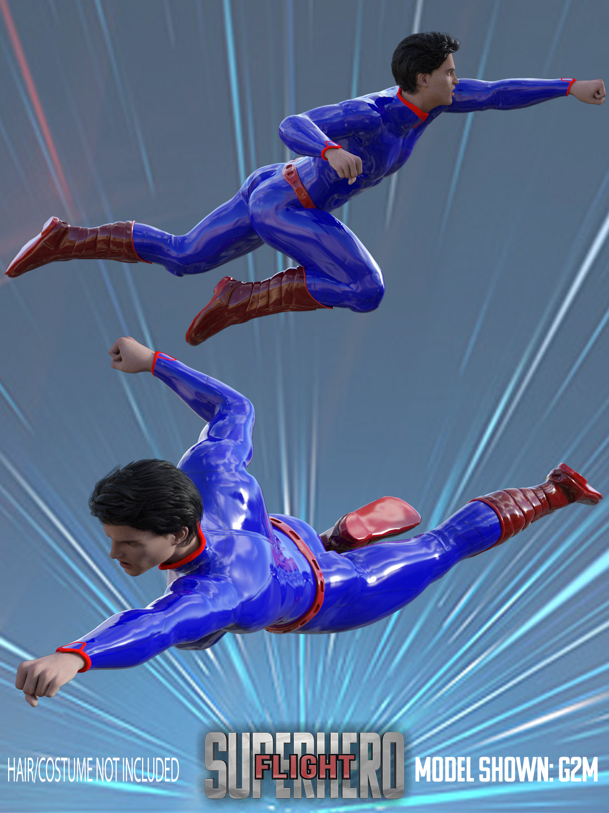 SuperHero Flight for G2M and G3M Volume 7 by N/A