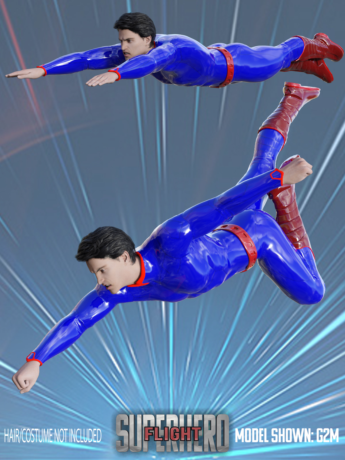 SuperHero Flight for G2M and G3M Volume 7 by N/A