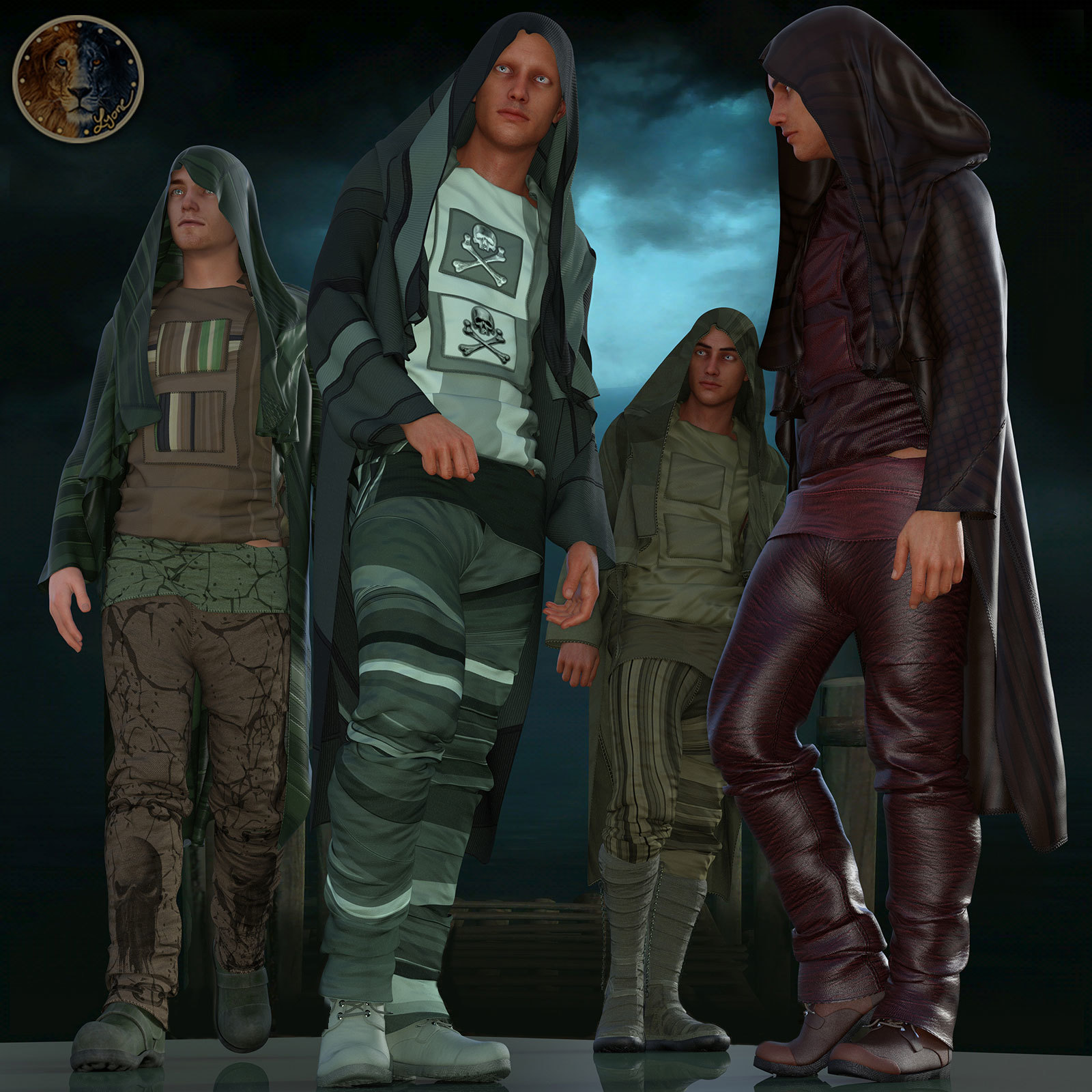 Texture addon 4_Iray for Lyones Number 04 by N/A