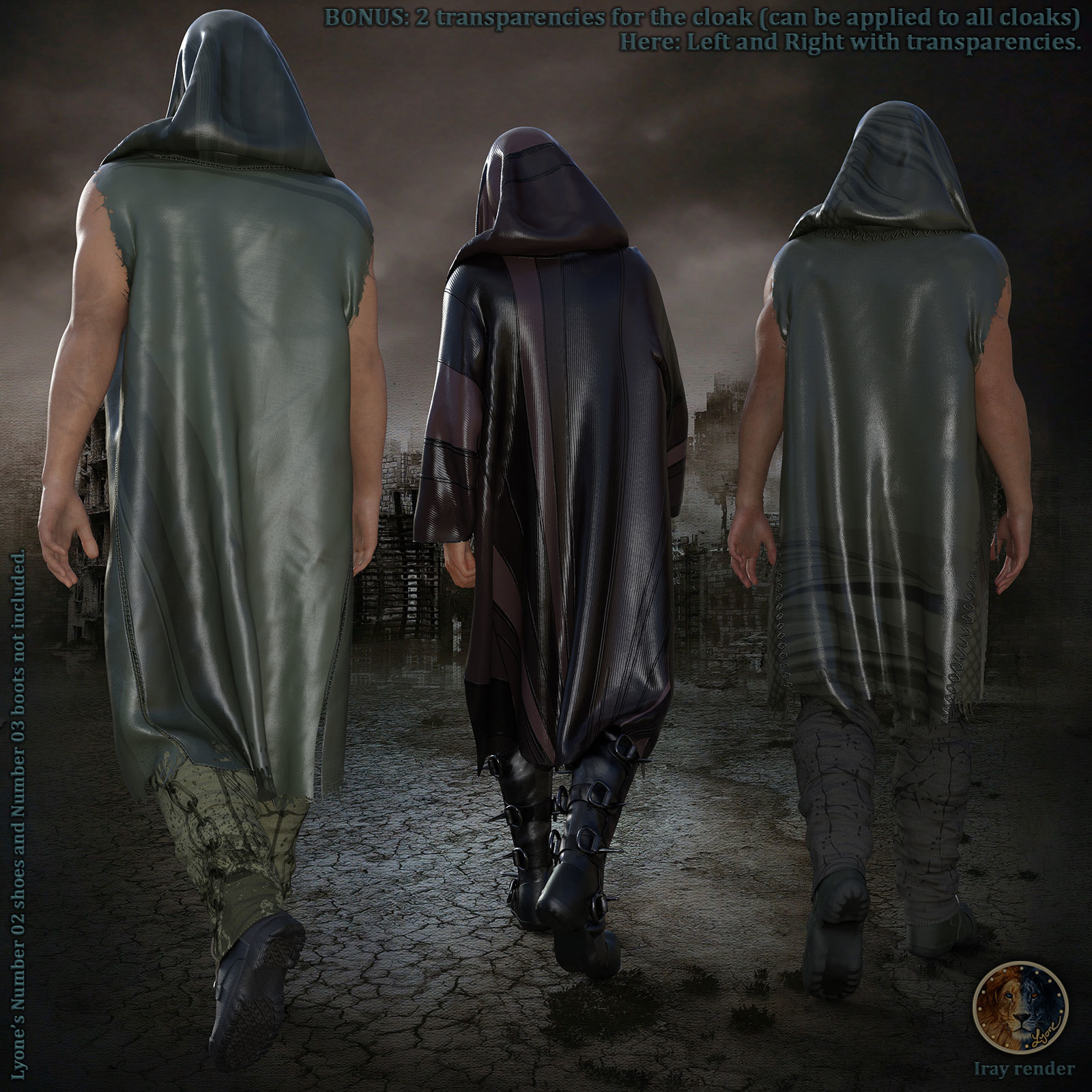 Texture addon 4_Iray for Lyones Number 04 by N/A