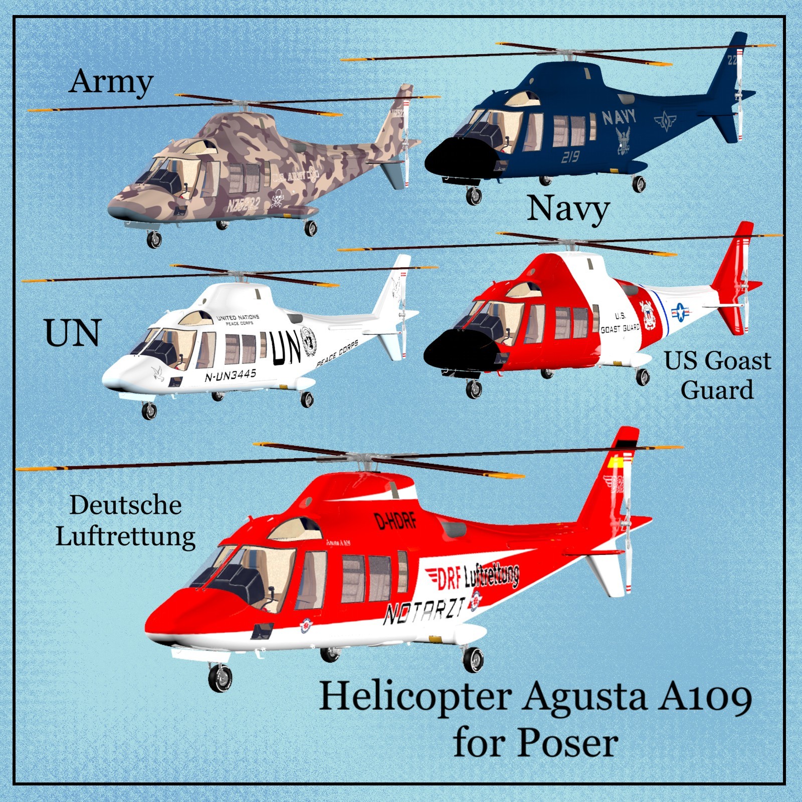 Helicopter A109 by N/A