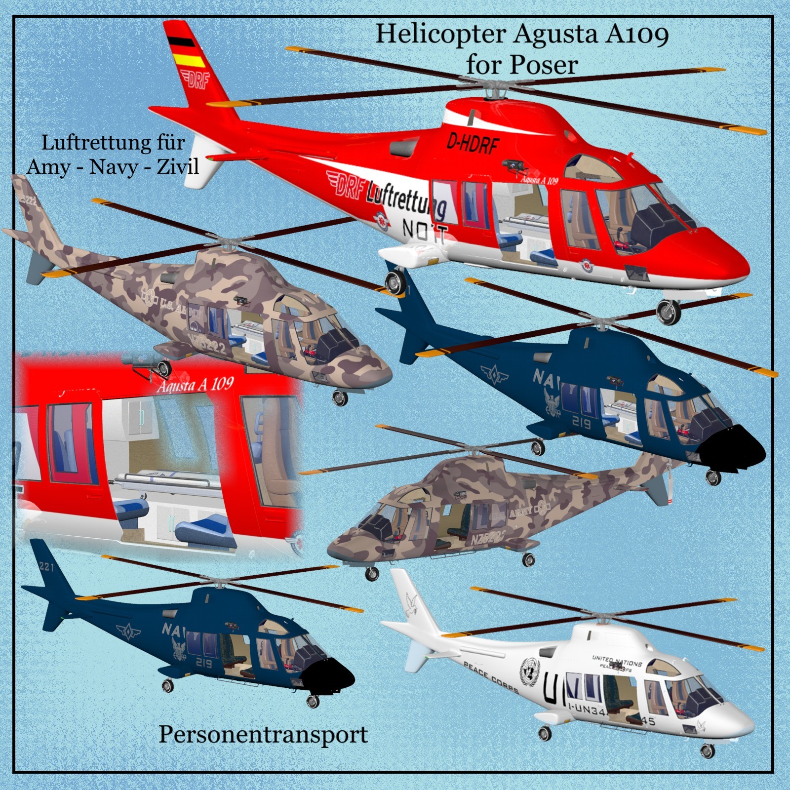 Helicopter A109 by N/A