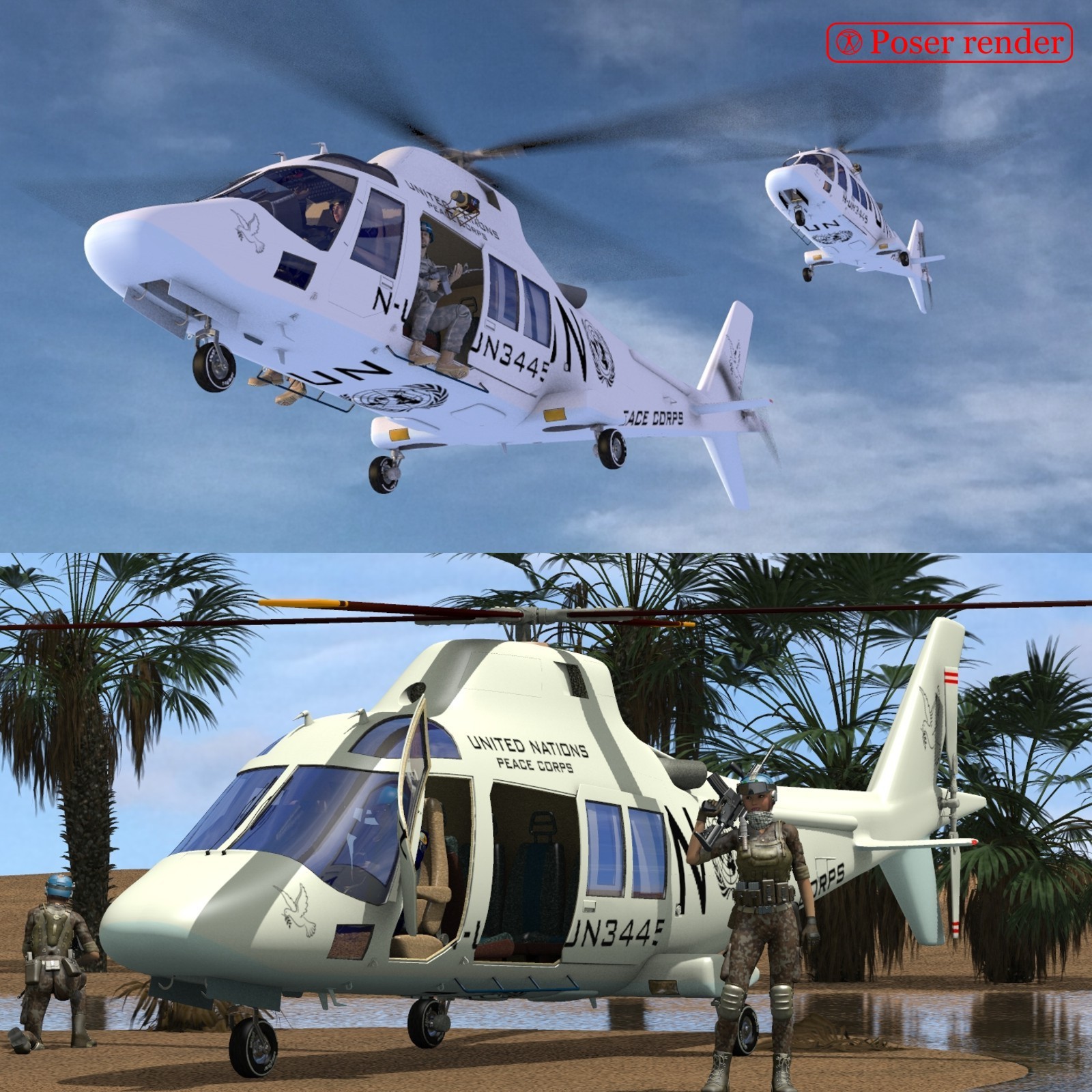 Helicopter A109 by N/A