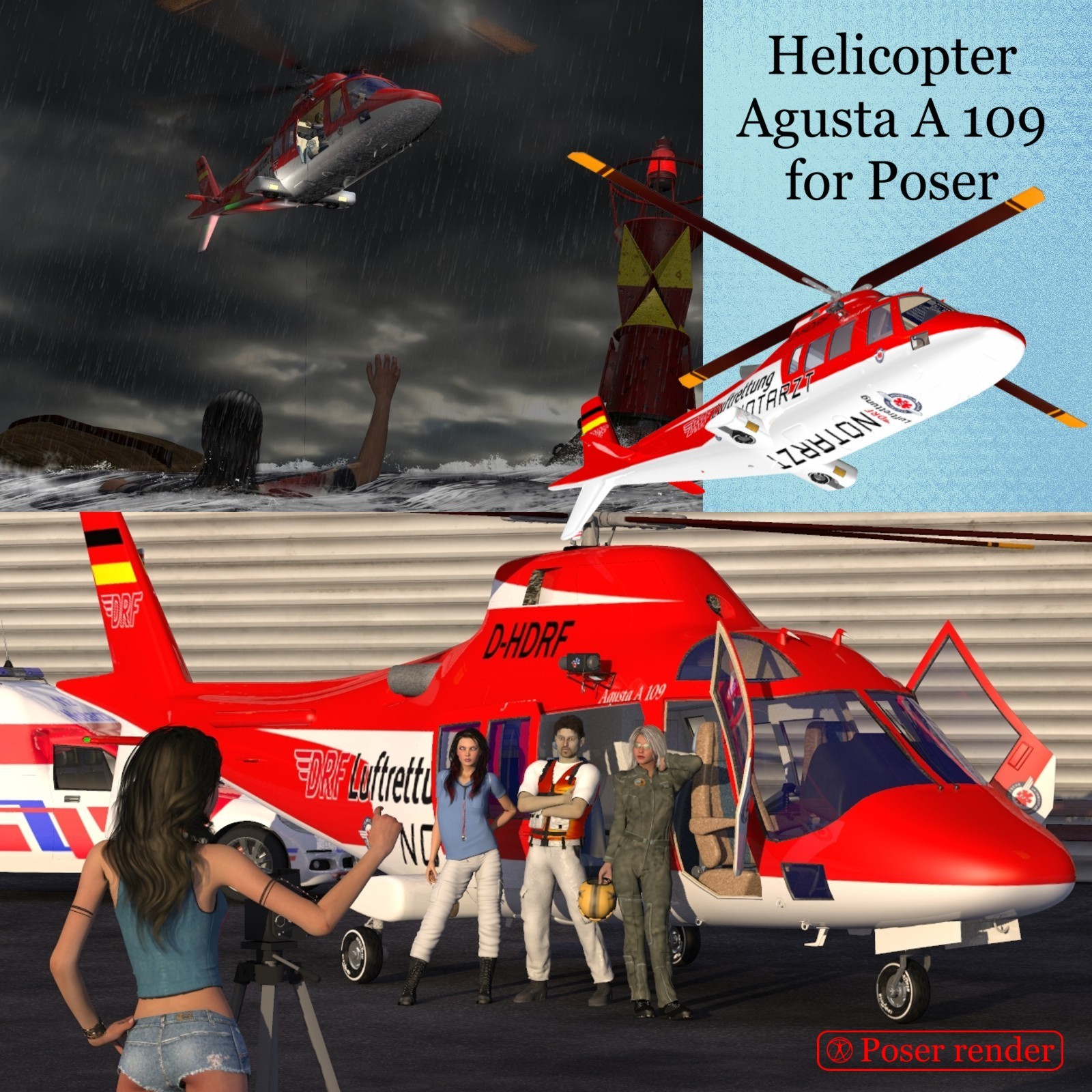 Helicopter A109 by N/A
