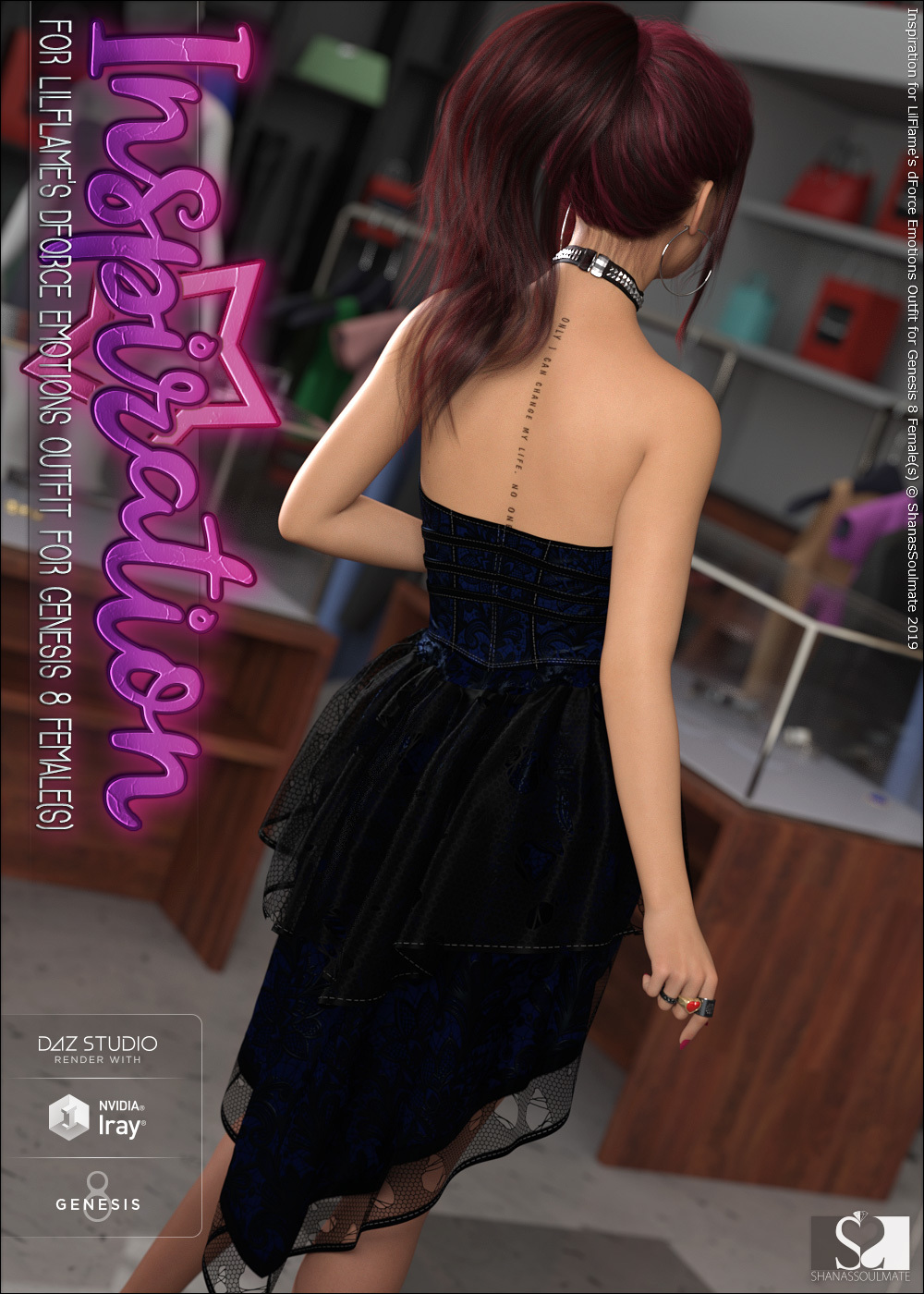 Inspiration for dForce Emotions Outfit for Genesis 8 Female(s) by N/A