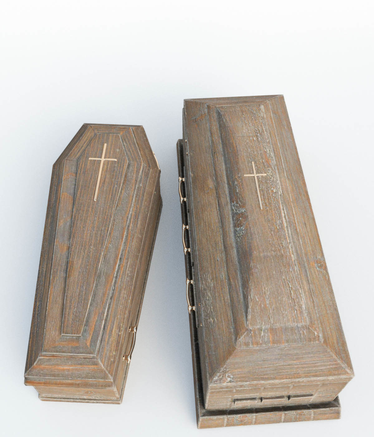 Photo Props: Burial Coffins by N/A