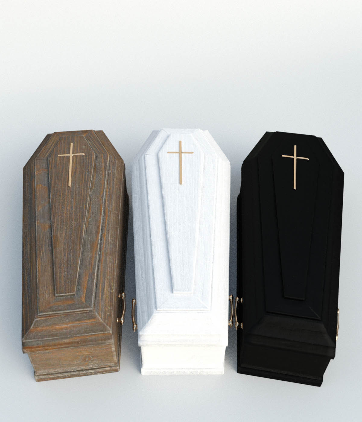 Photo Props: Burial Coffins by N/A