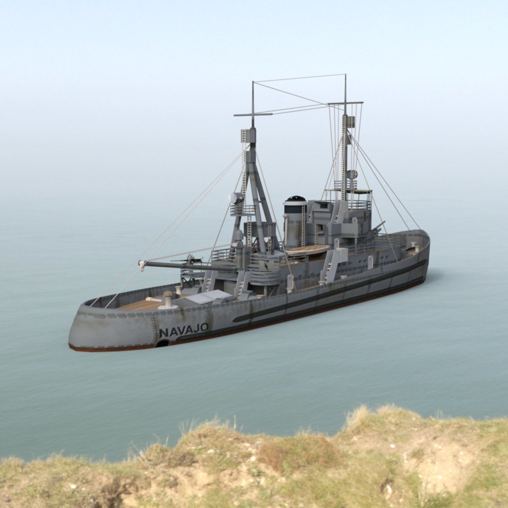 USS Navajo for DAZ Studio by N/A