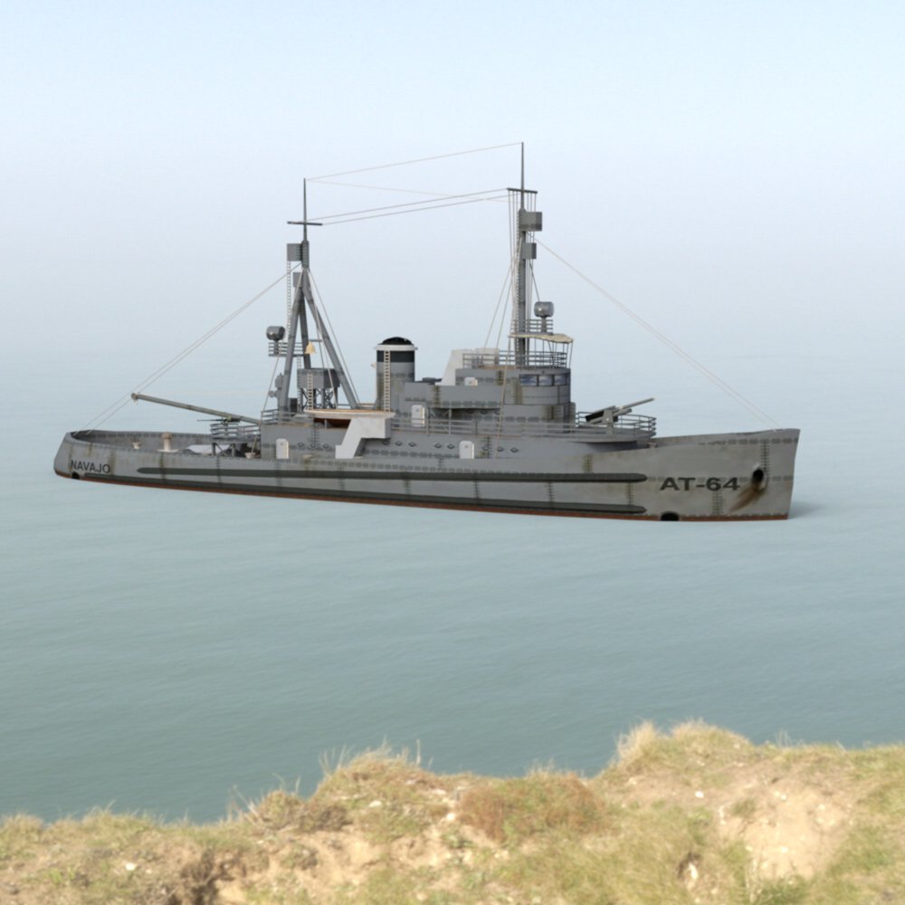 USS Navajo for DAZ Studio by N/A