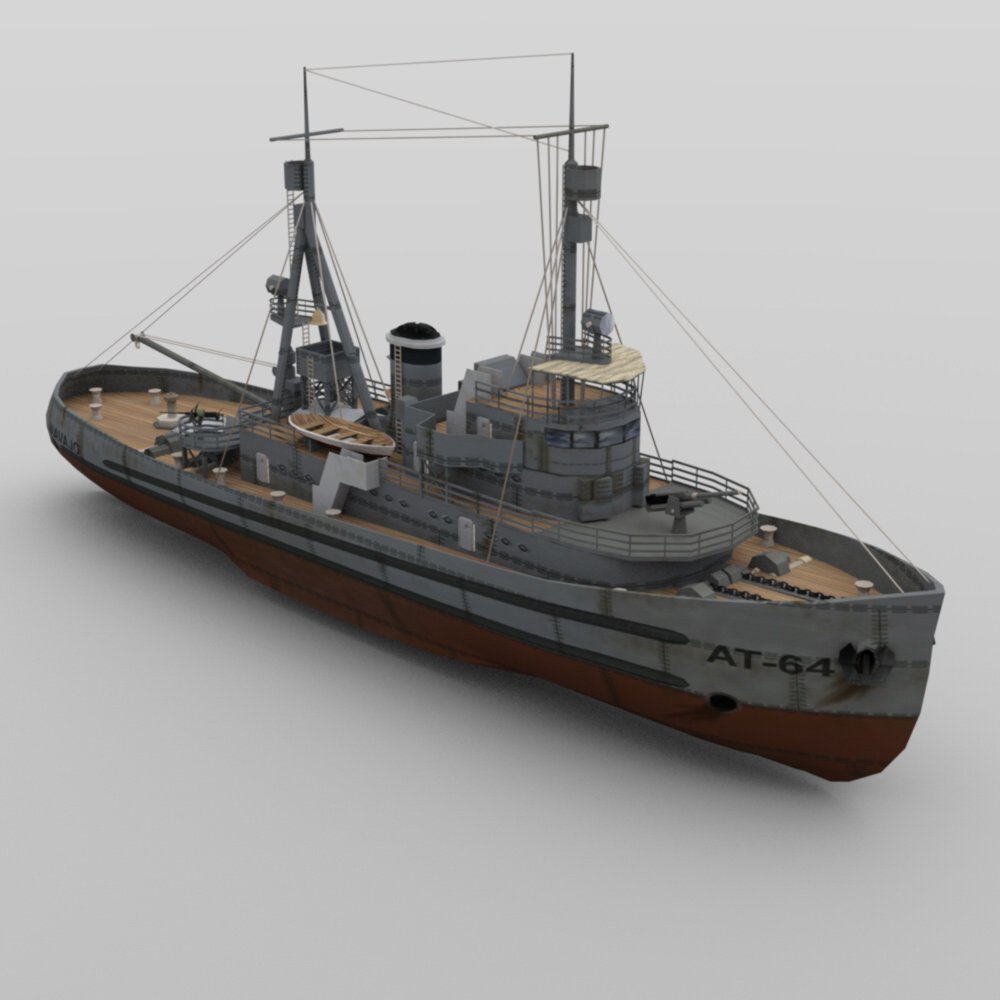 USS Navajo for DAZ Studio by N/A