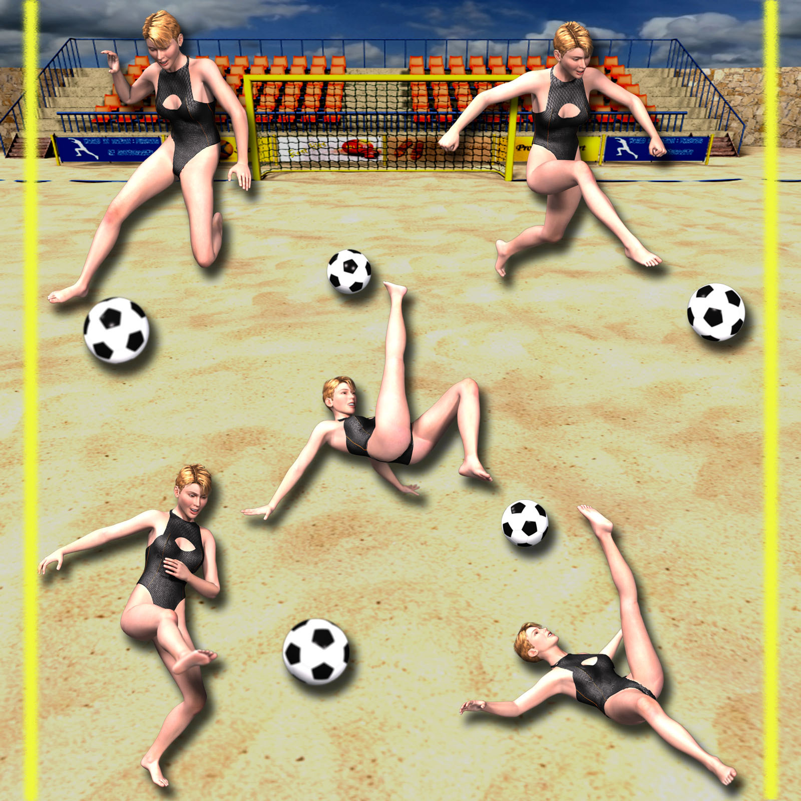 Beach Soccer for Dawn by N/A
