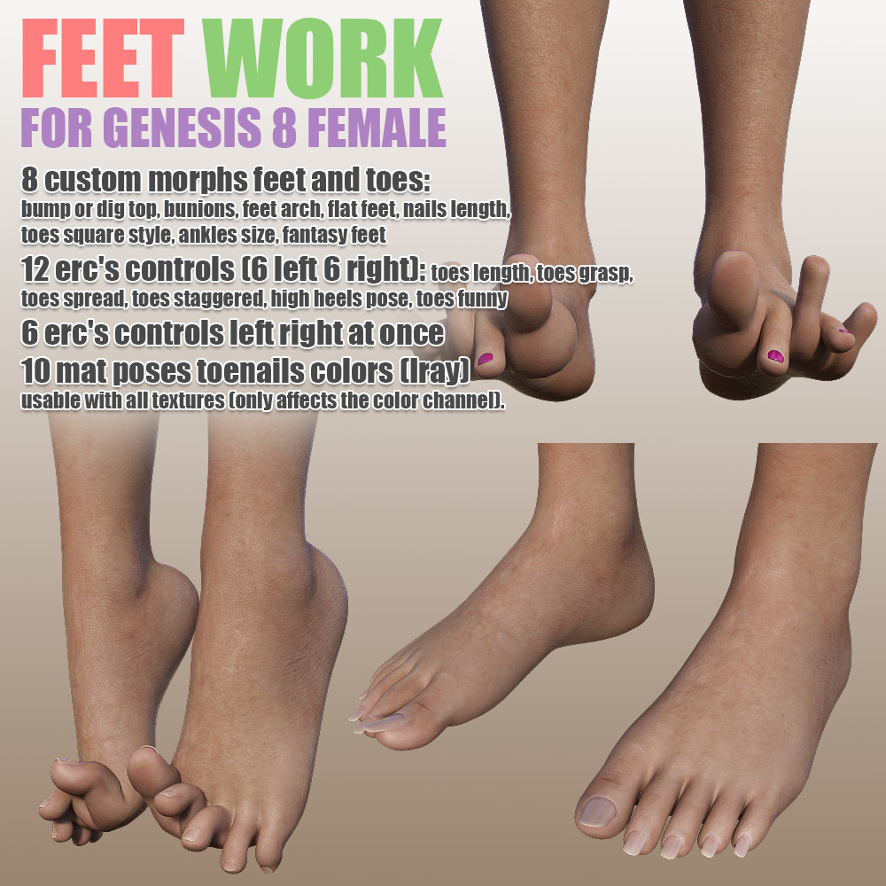Feet Work for G8F by N/A
