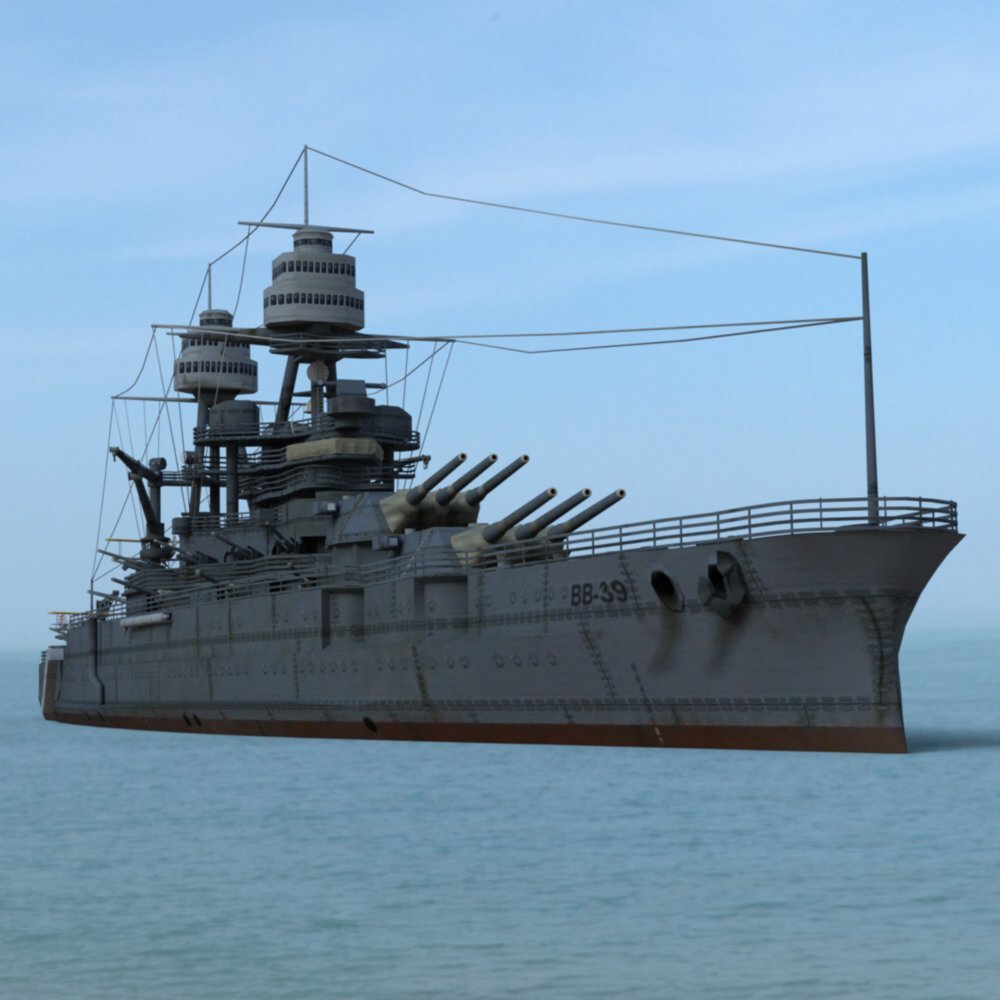 USS Arizona for DAZ Studio by N/A