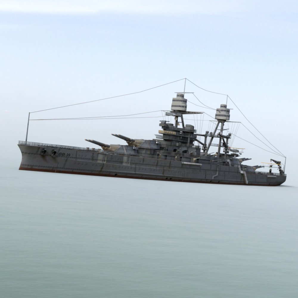USS Arizona for DAZ Studio by N/A