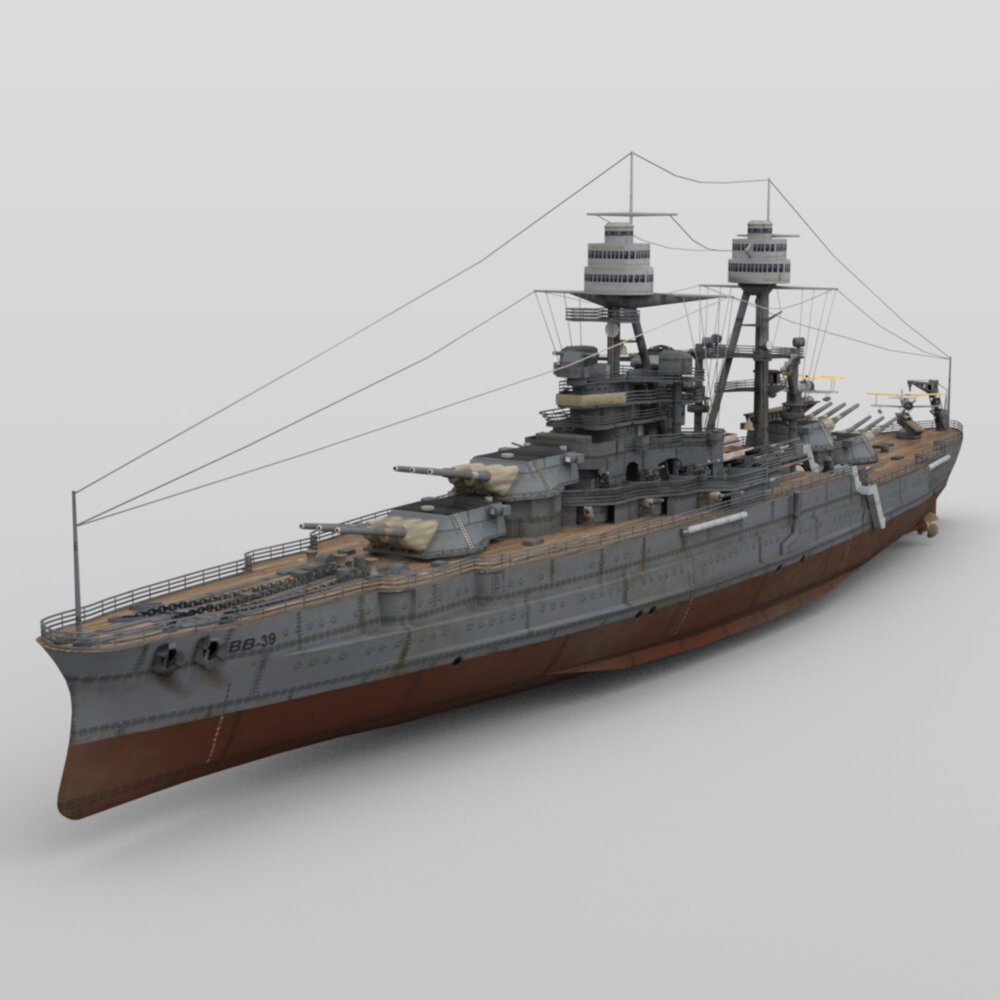 USS Arizona for DAZ Studio by N/A