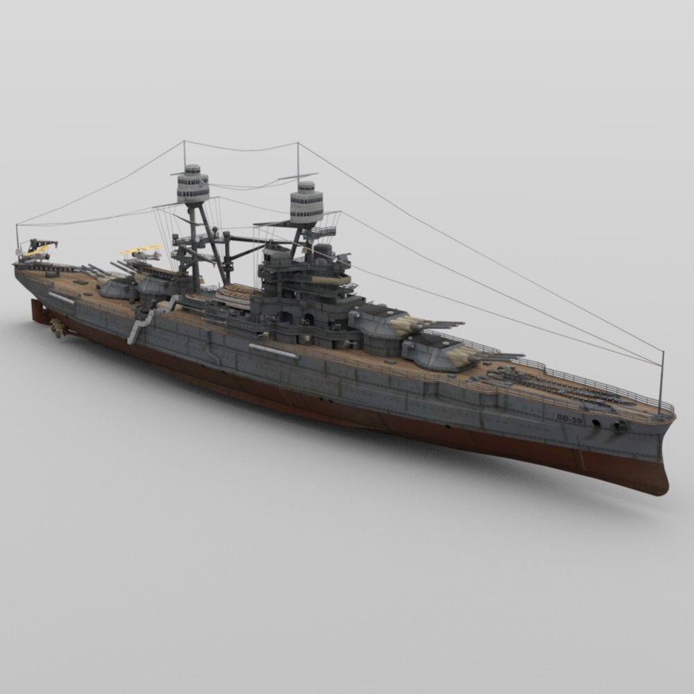 USS Arizona for DAZ Studio by N/A