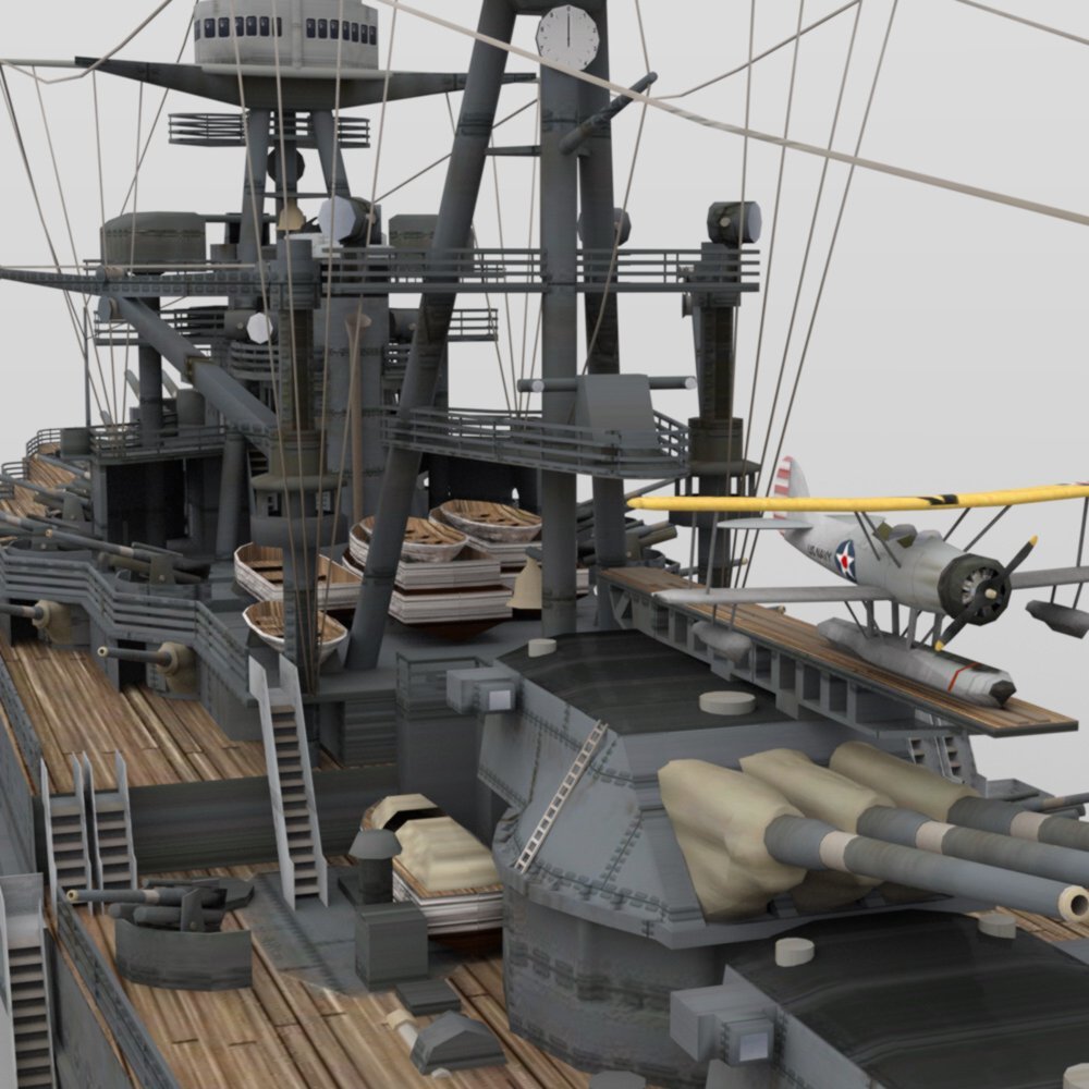 USS Arizona for DAZ Studio by N/A