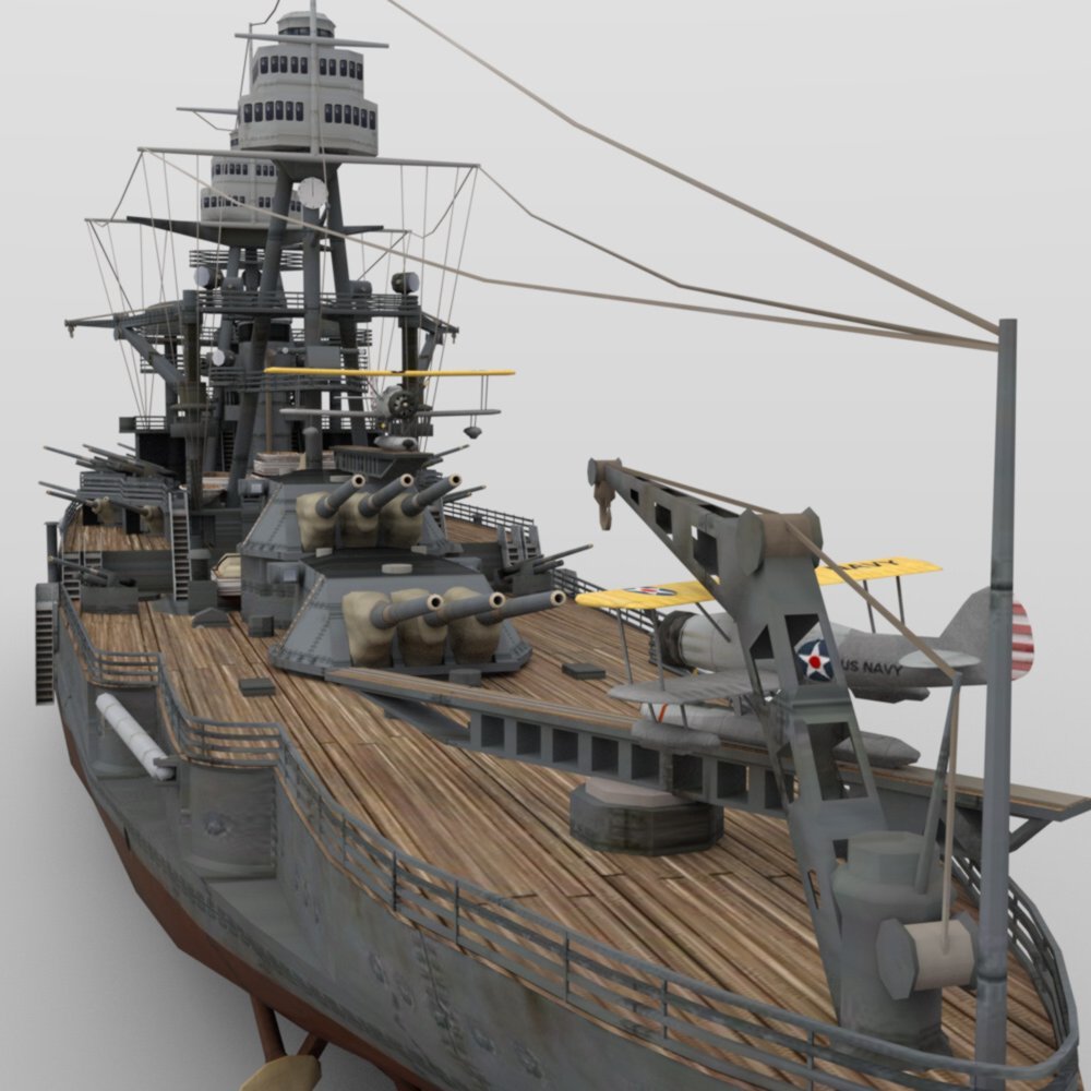 USS Arizona for DAZ Studio by N/A