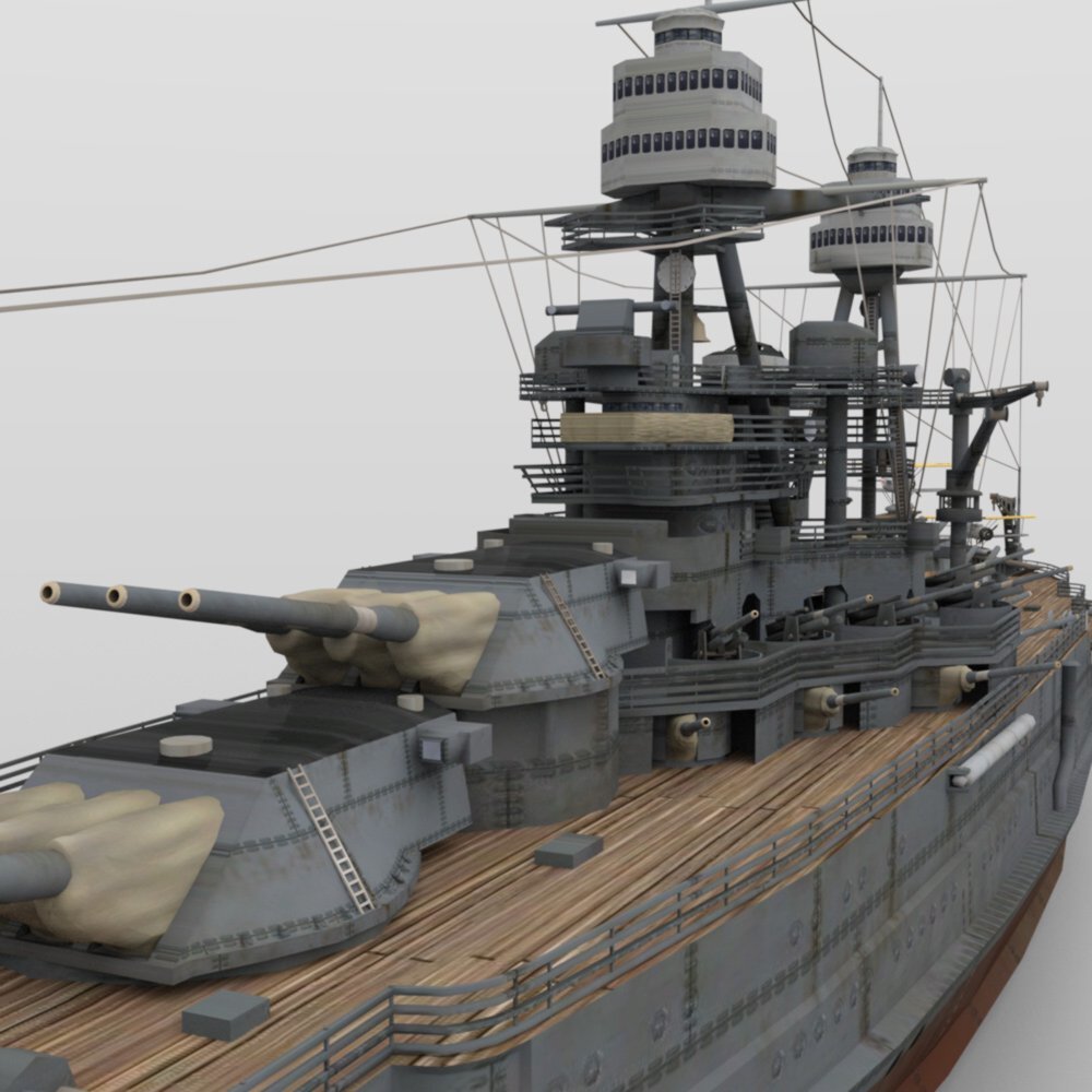 USS Arizona for DAZ Studio by N/A
