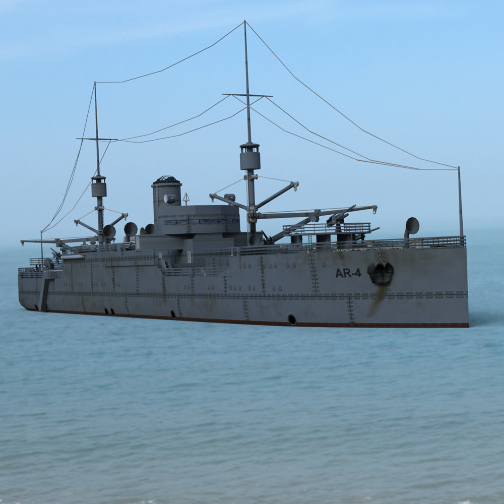 USS Vestal for DAZ Studio by N/A