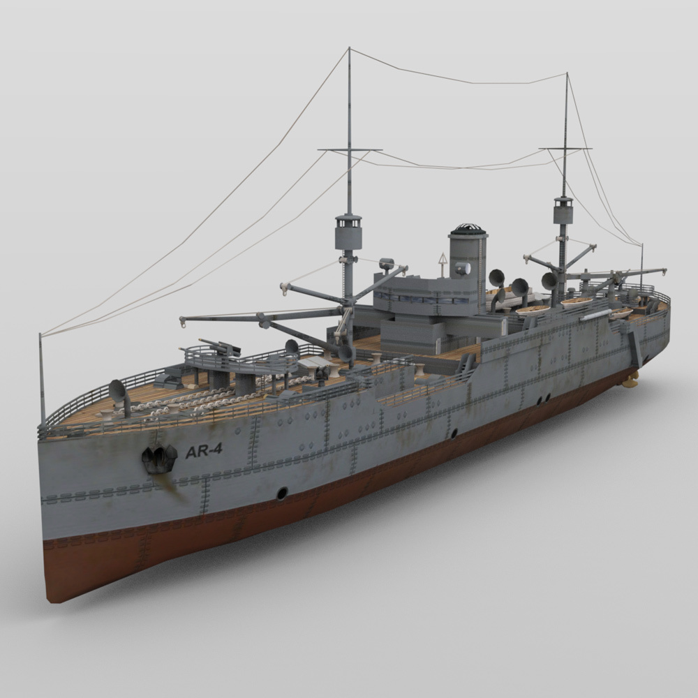 USS Vestal for DAZ Studio by N/A