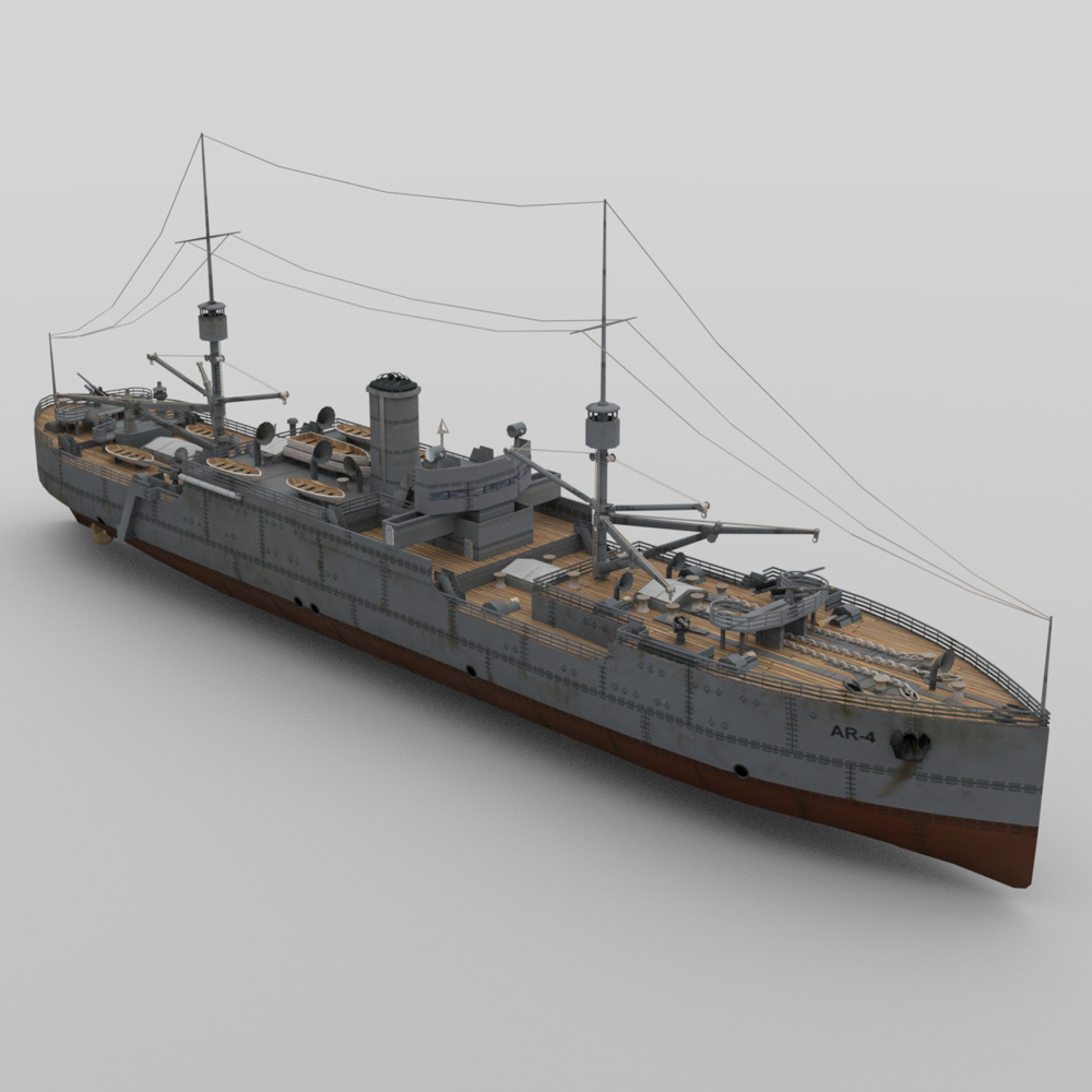 USS Vestal for DAZ Studio by N/A