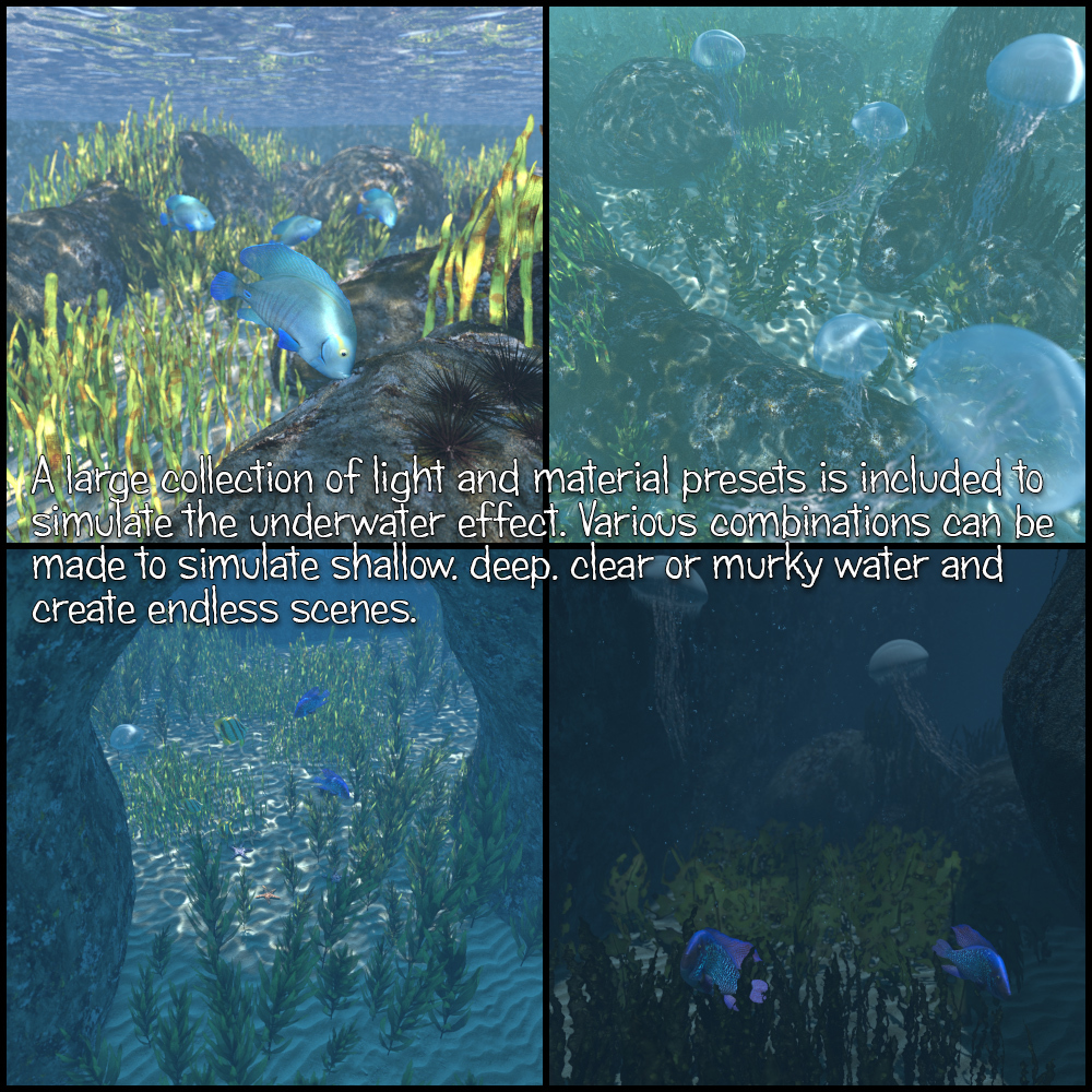 Underwater Wonders for Poser by N/A
