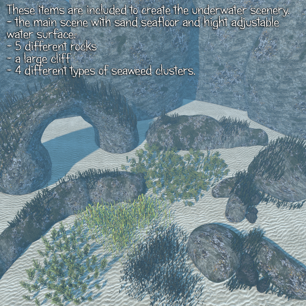 Underwater Wonders for Poser by N/A