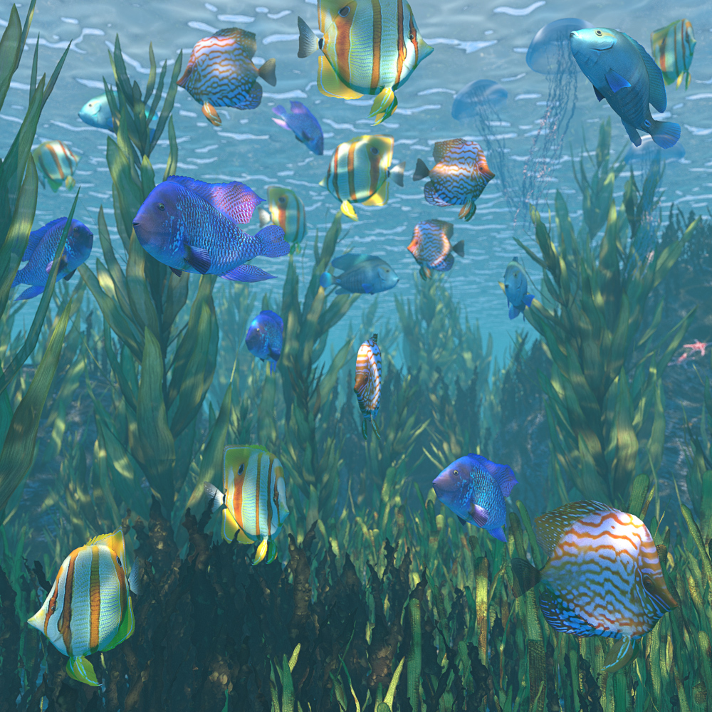 Underwater Wonders for Poser by N/A